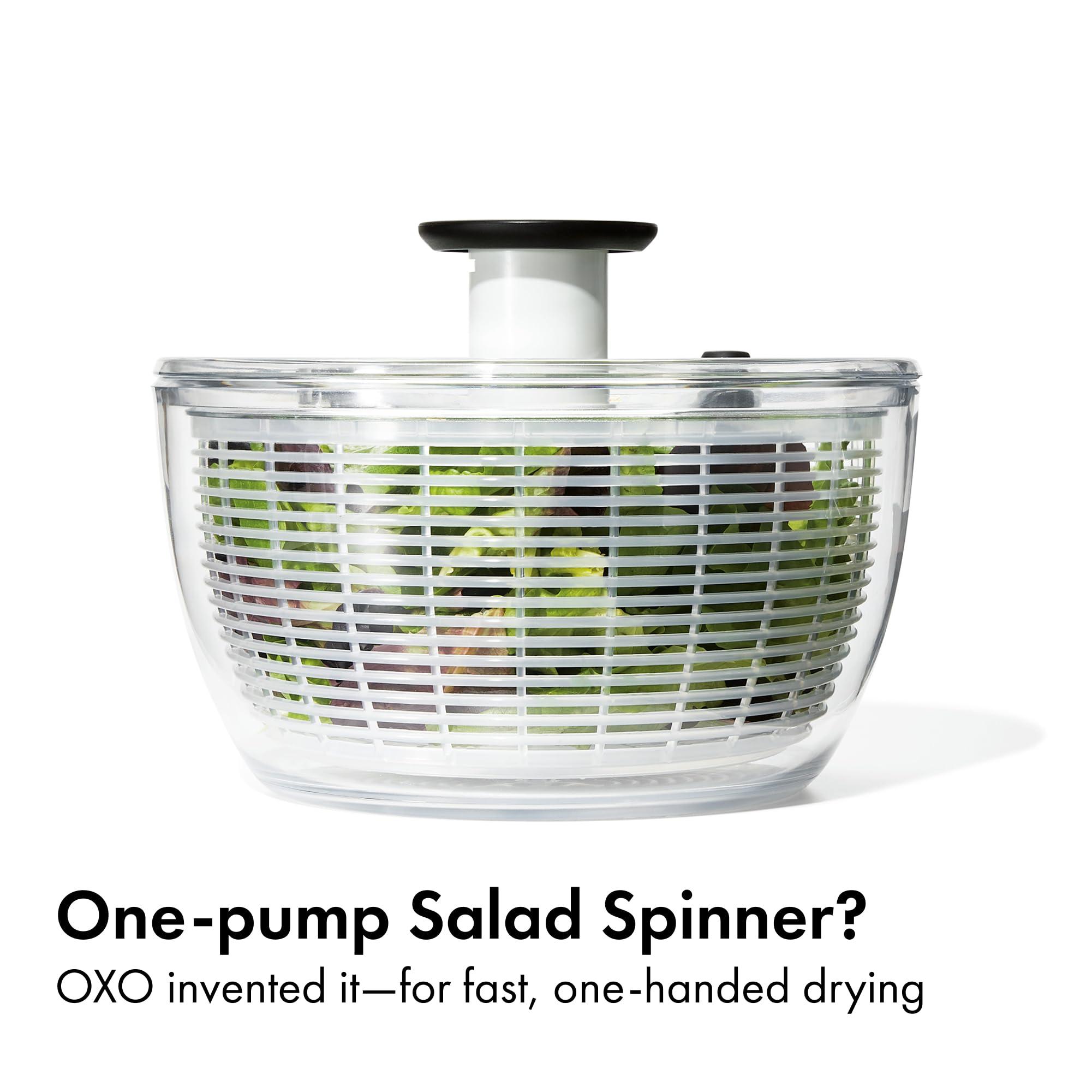 OXO Good Grips Salad Spinner, Fruit Washer and Lettuce Spinner - Image 2