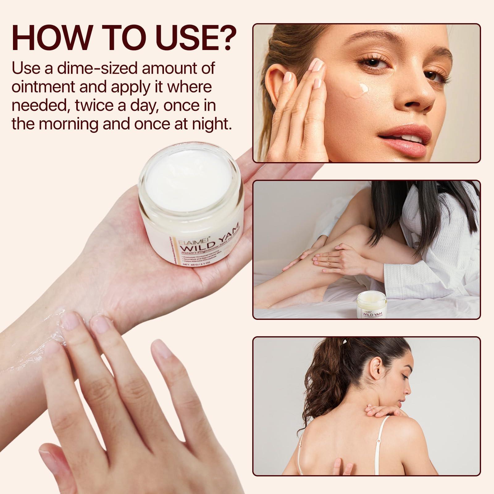 Wild Yam Cream for Hormone Balance, Natural Organic Wild Yam Cream for Hot Flashes Menopause Relief & Menstrual Support, Australia Dr. Barbara Recommended Formula for Women - Image 7