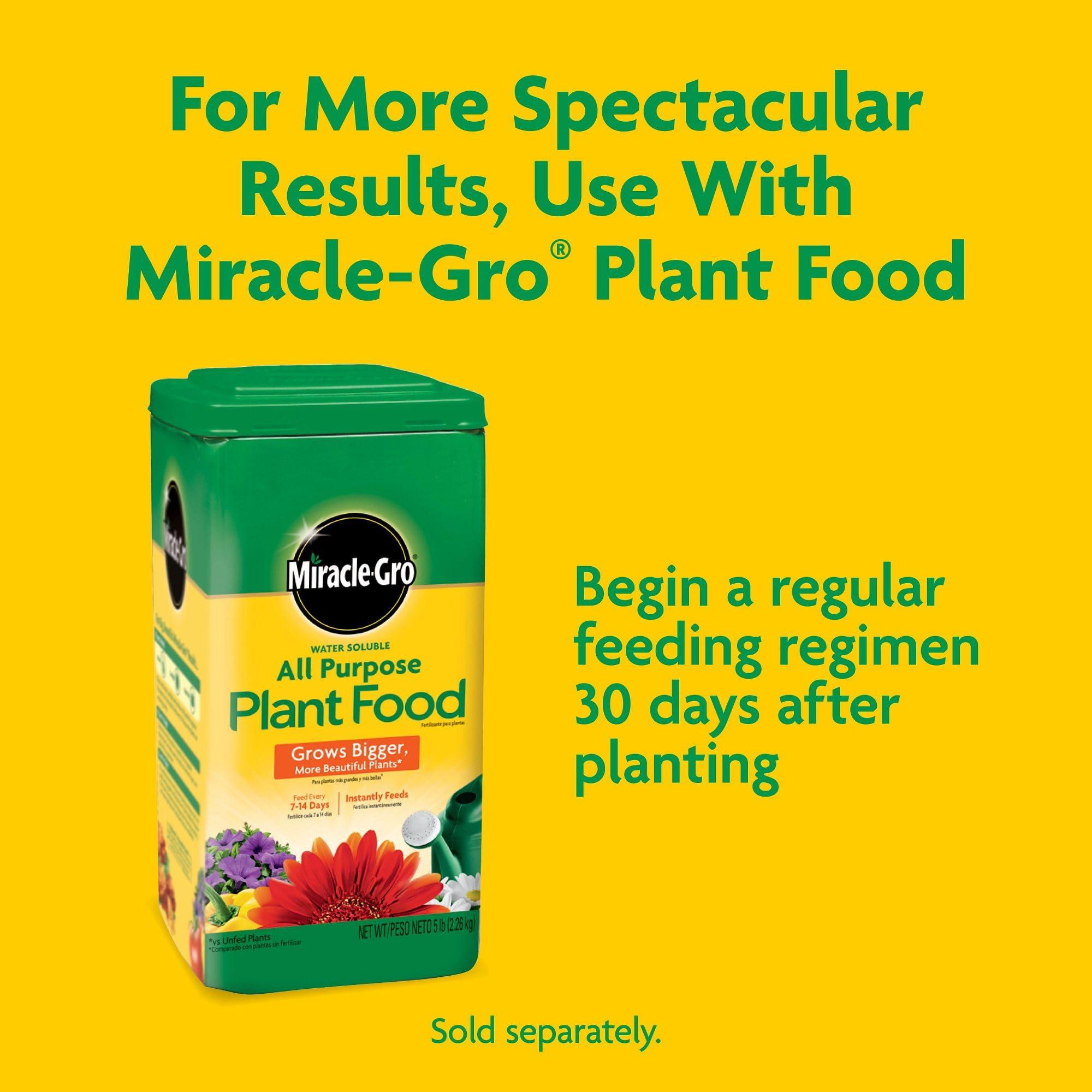 Miracle-Gro Potting Mix, For Container Plants, Flowers, Vegetables, Shrubs, Annuals, Perennials, Feeds up to 6 Months, 8 qt., 2-Pack - Image 10