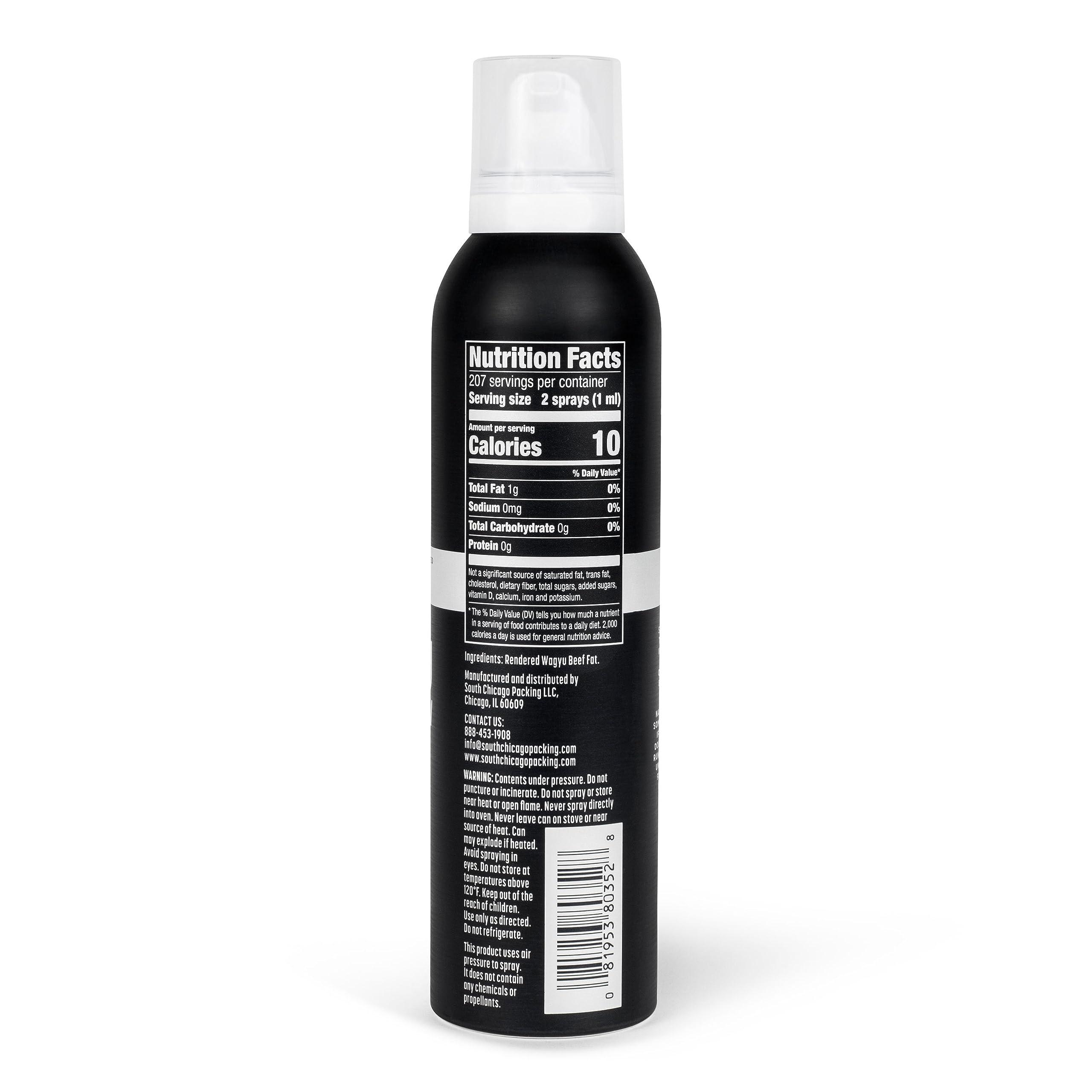 South Chicago Packing Wagyu Beef Tallow Spray, Umami-Rich, Flavorful, Perfect for Sauteing, Stir-frying and Grilling, Nonstick Cooking Oil, 7 Fl Oz - Image 2
