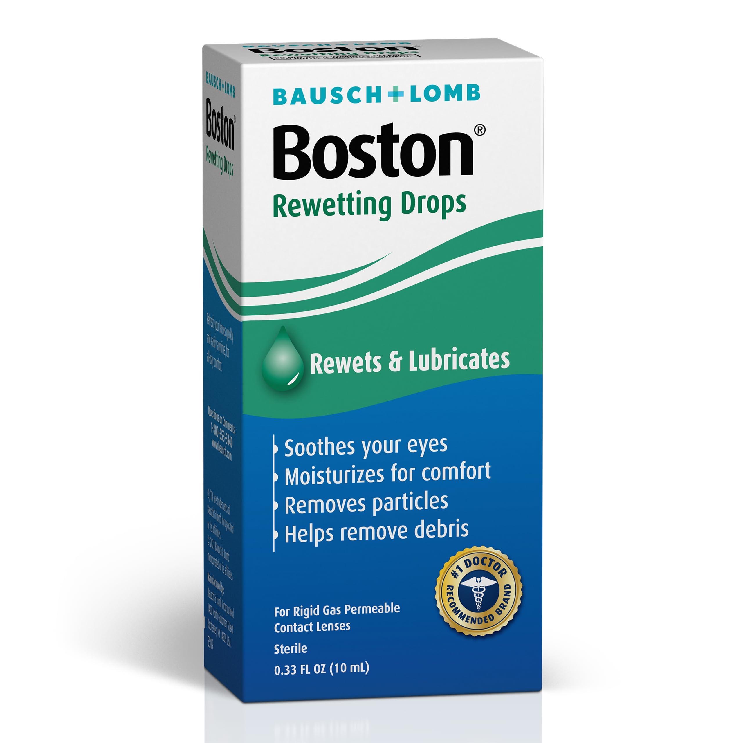 Boston Rewetting Drops for Rigid Gas Permeable (RGP) Lens, Moisturizes & Soothes Eyes, Removes Debris & Particles, Restores Tear Layer, 0.33 Fl Oz - Image 5