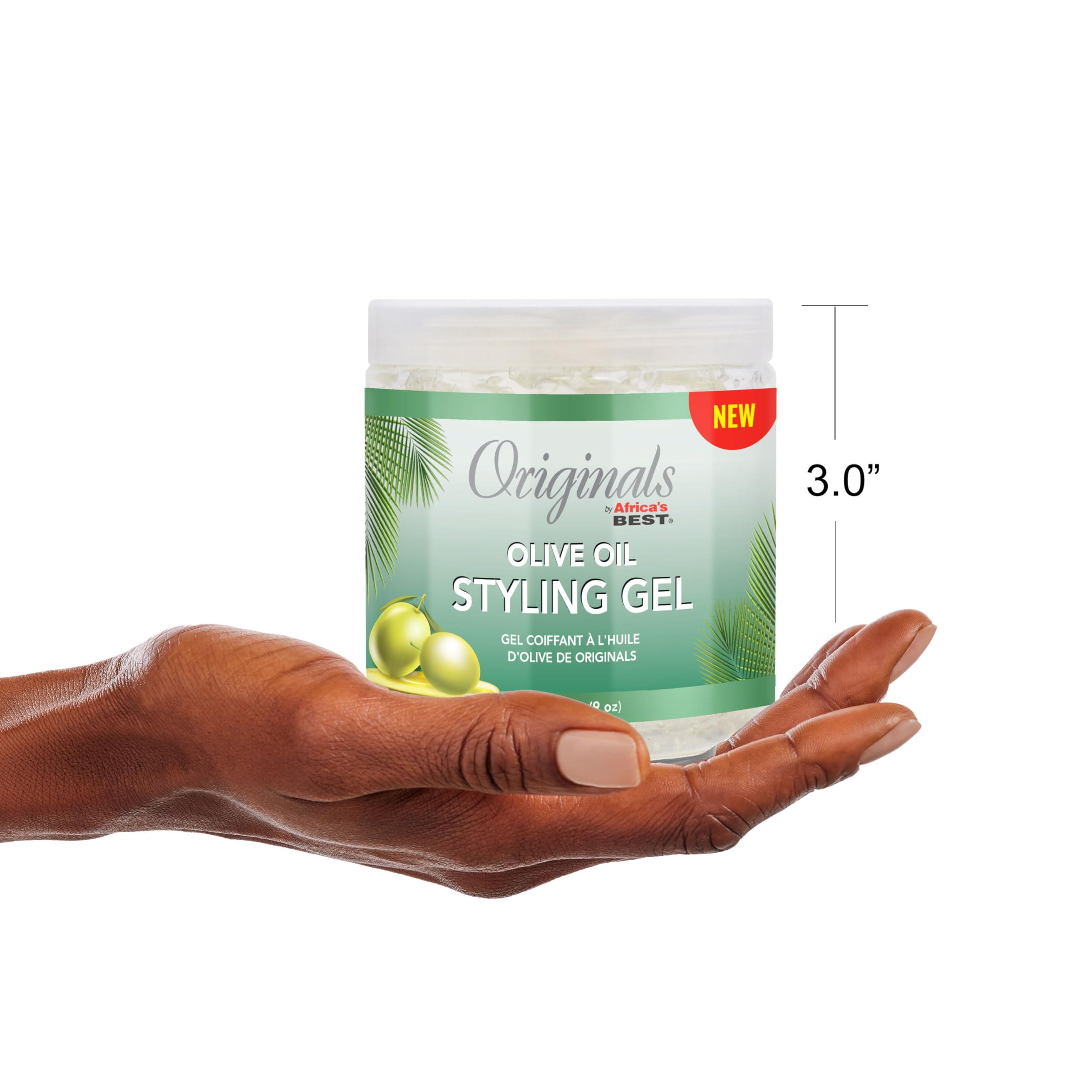 Originals by Africa's Best Olive Oil Styling Gel - for Non-Flaky, Superior Hold and Shine - 9 oz - Image 5