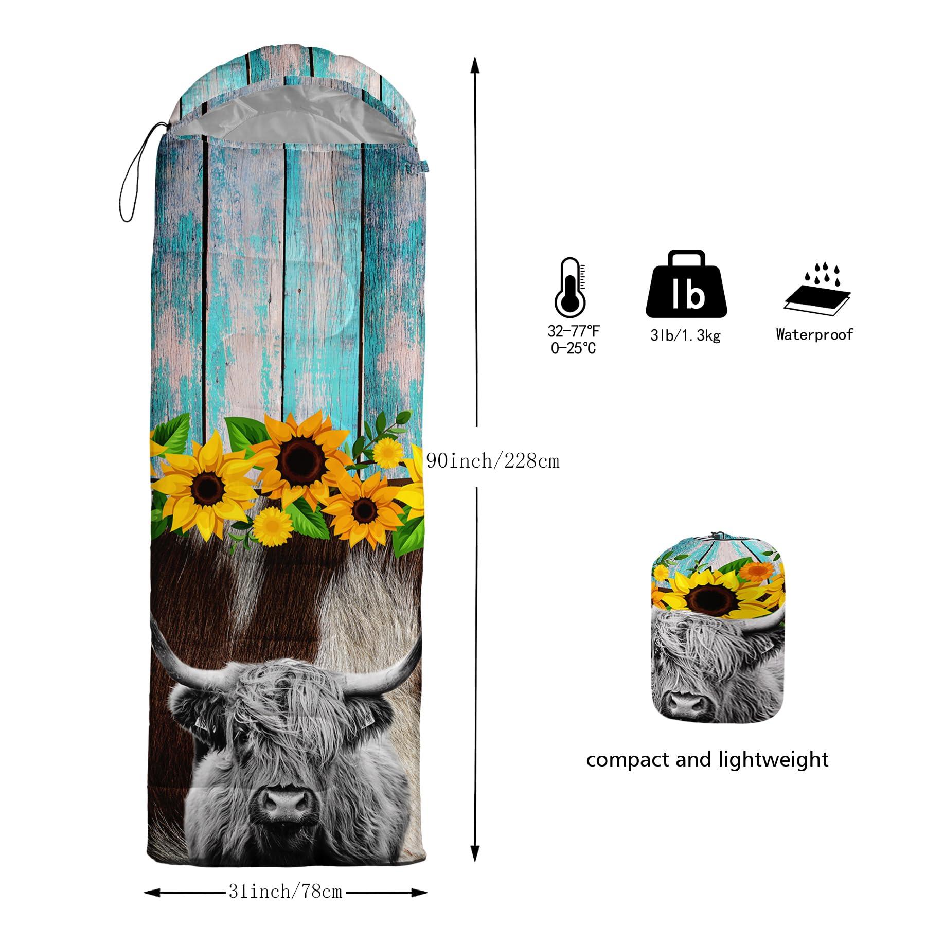 Axolotl Unicorn Sleeping Bag for Kids Boys Girls–Lightweight Warm Cold Weather Sleeping Bags,Waterproof Portable Sleeping Bag with Compression Sack for Camping Backpacking Outdoor Indoor - Image 3