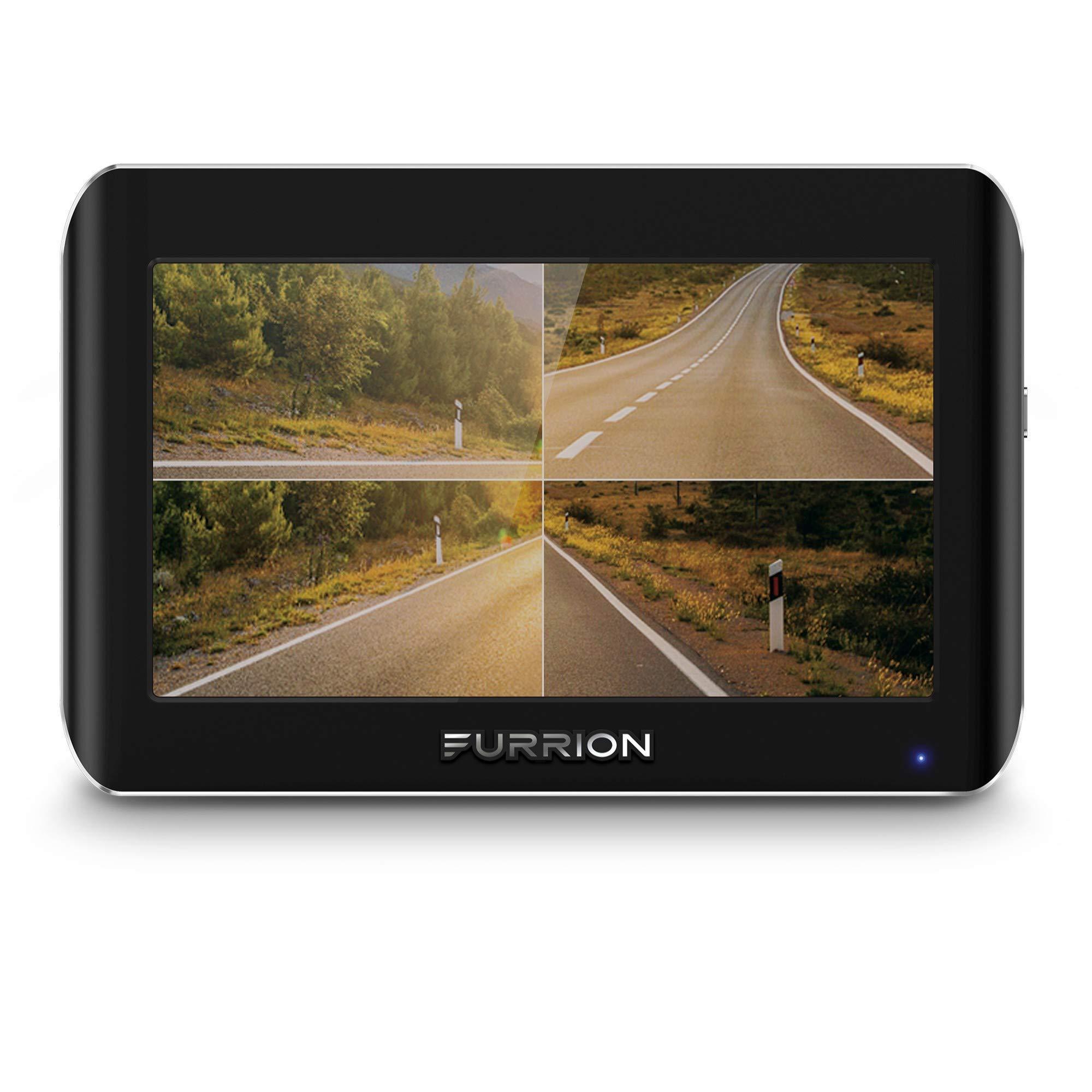 Furrion Vision S 3-Camera Wireless RV Backup System with 5-Inch Monitor, 1 Rear Sharkfin, 2 Side Running Light Cameras, Infrared Night Vision, Wide-Angle View, Hi-Res, IP65 Waterproof - FOS05TAEN - Image 2