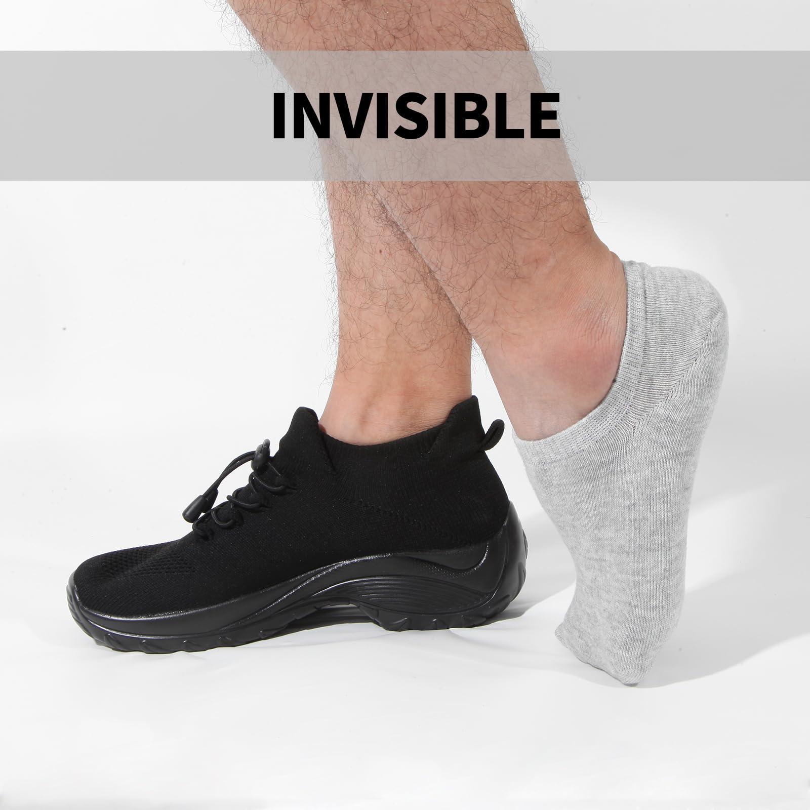 Nroktia 6/10 Pairs Non Slip No Show Socks Womens and Mens Low Cut Invisible Liner Ankle Socks - Image 4