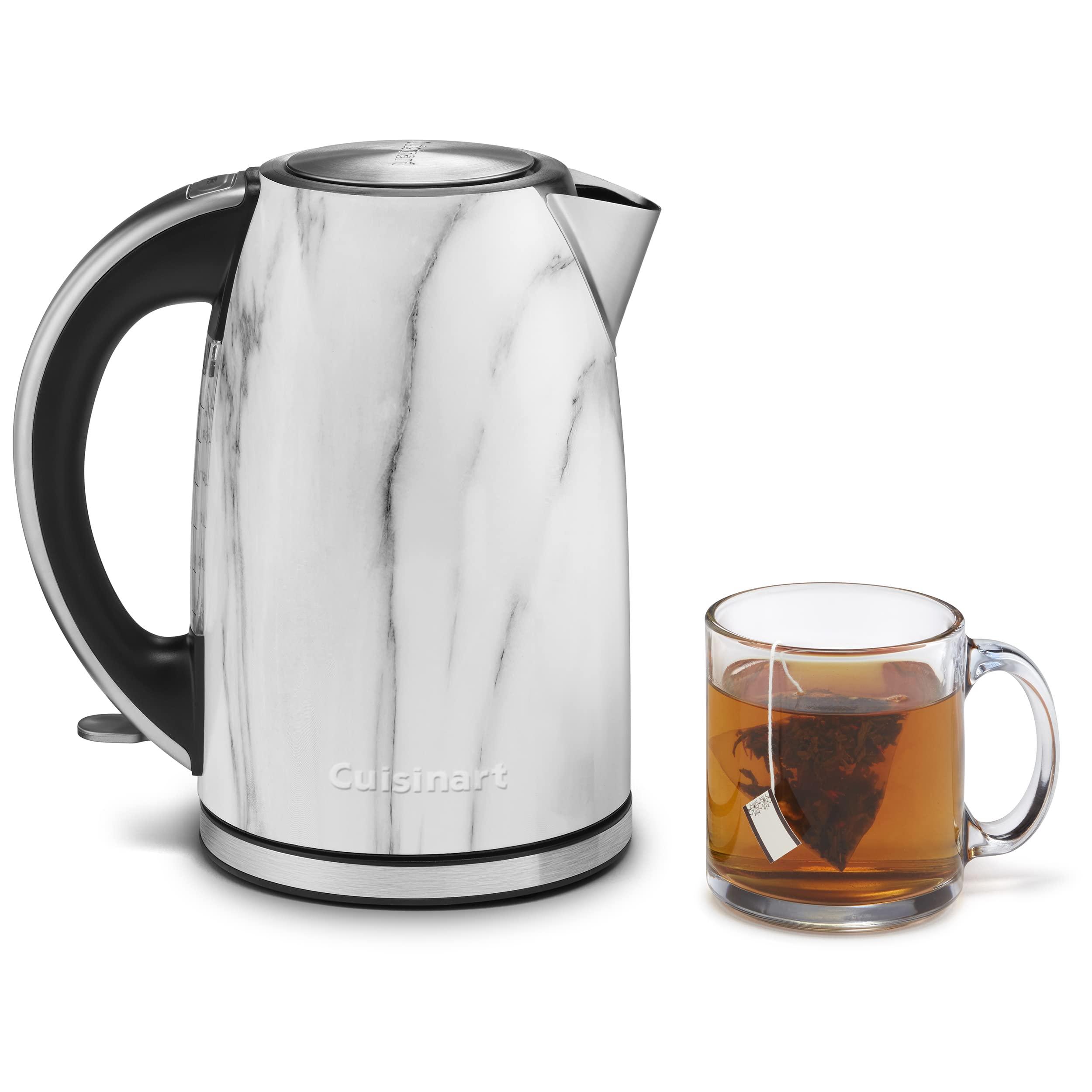 Cuisinart Electric Cordless 1.7-Liter Tea Kettle, Marble, JK-17MTG - Image 4