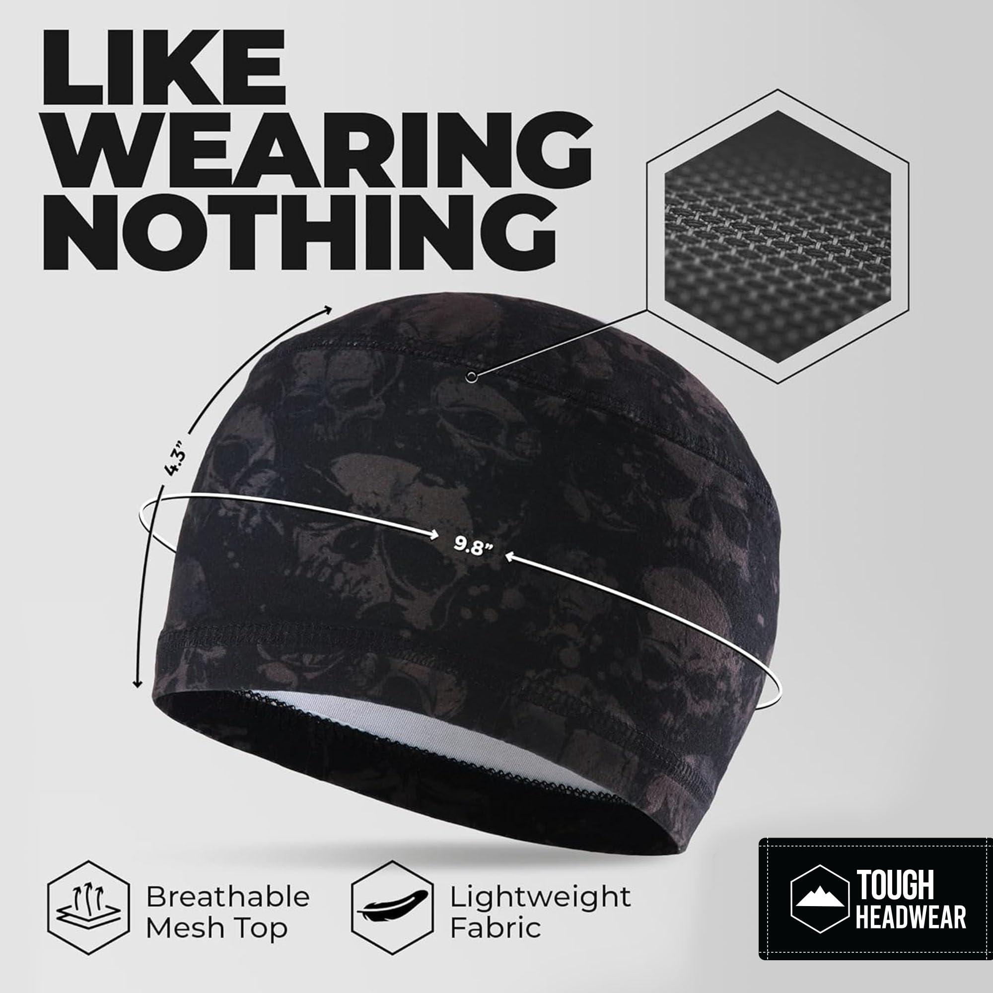 Cooling Skull Cap for Men - Hard Hat Liner, Cycling Cap, Head Caps for Men, Helmet Liner for Motorcycle - Image 5