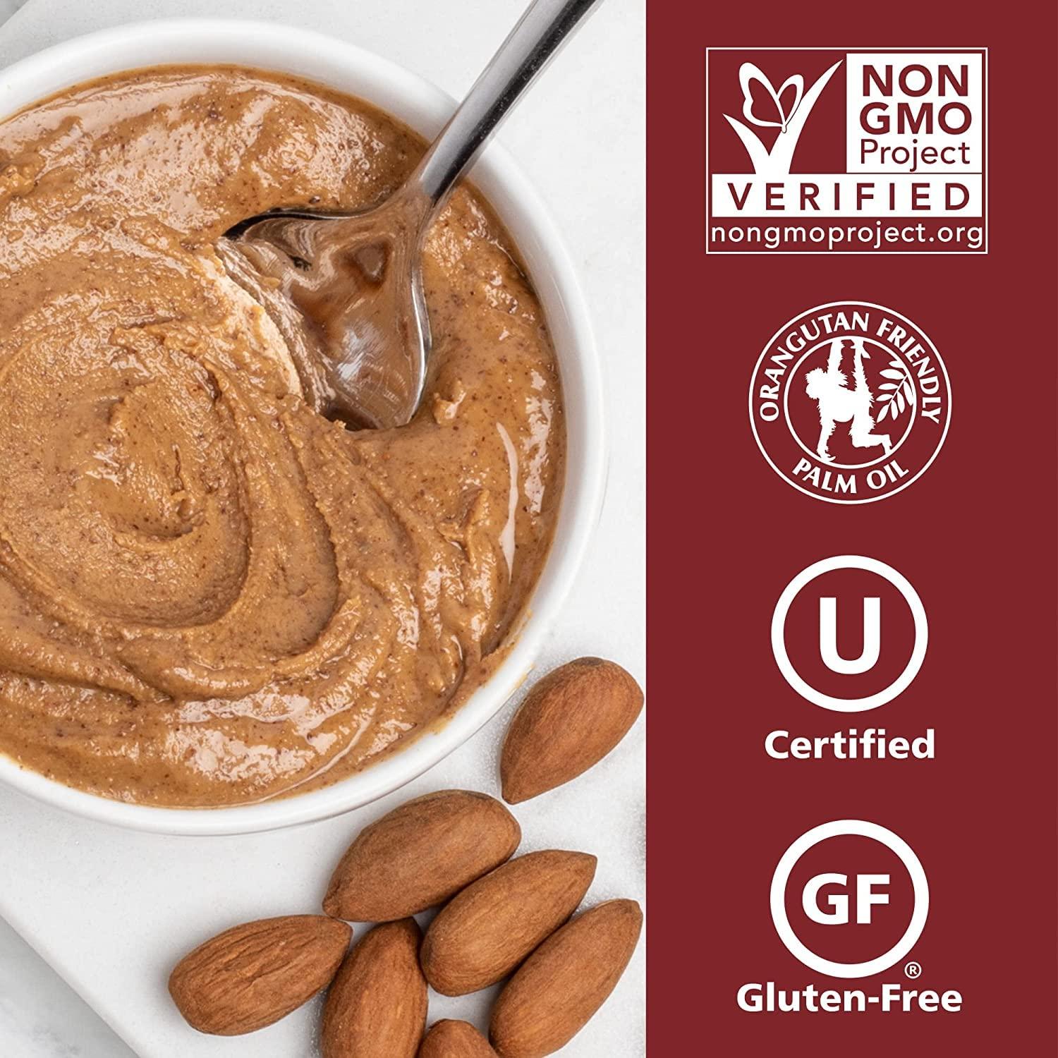 Justin's Classic Almond Butter, Only Two Ingredients, No Stir, Gluten-free, Non-GMO, Keto-friendly, Responsibly Sourced, 16 Ounce Jar, Pack of 1 - Image 7
