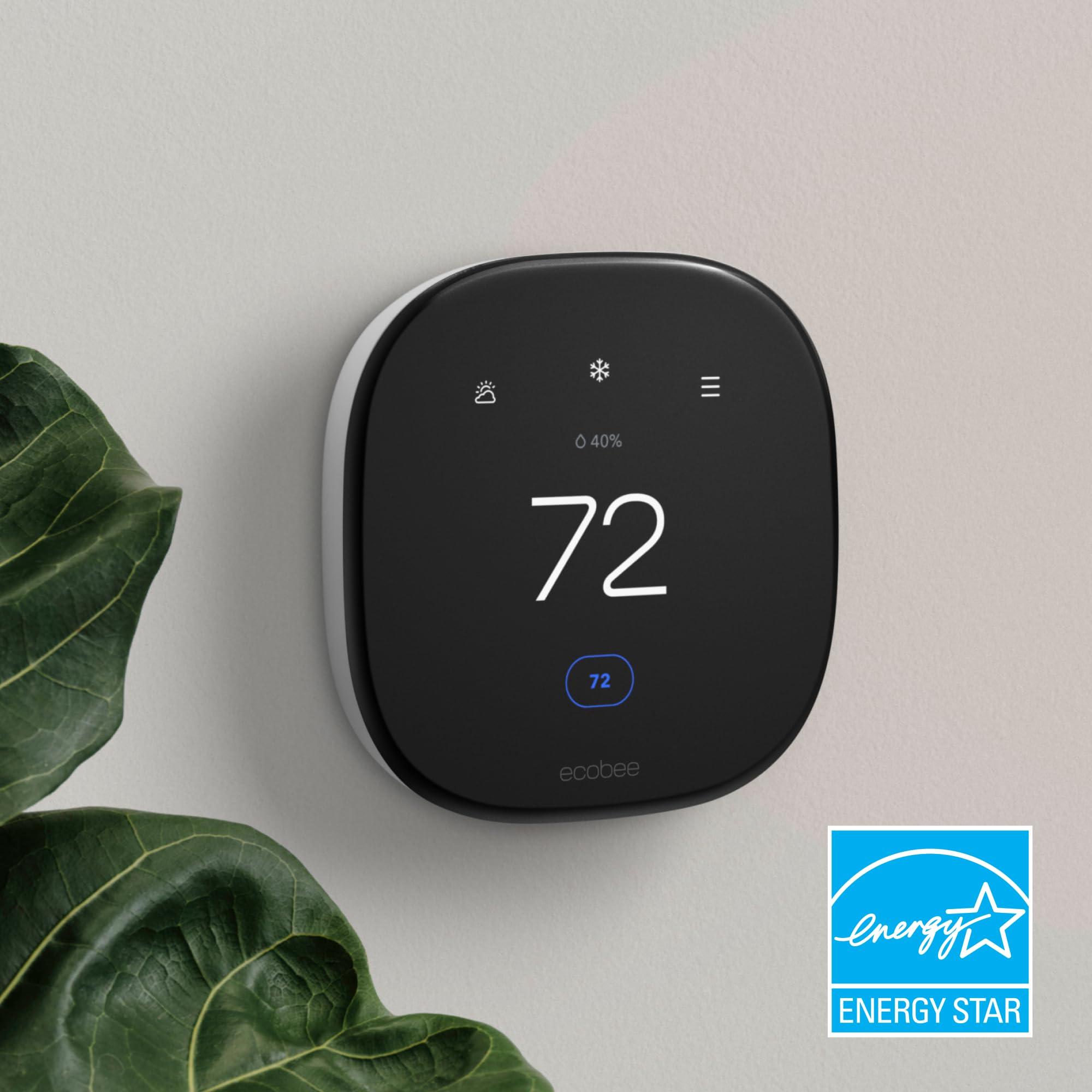 ecobee Smart Thermostat Enhanced - Programmable Wifi Thermostat - Works with Siri, Alexa, Google Assistant - Energy Star Certified - Smart Home - Image 4