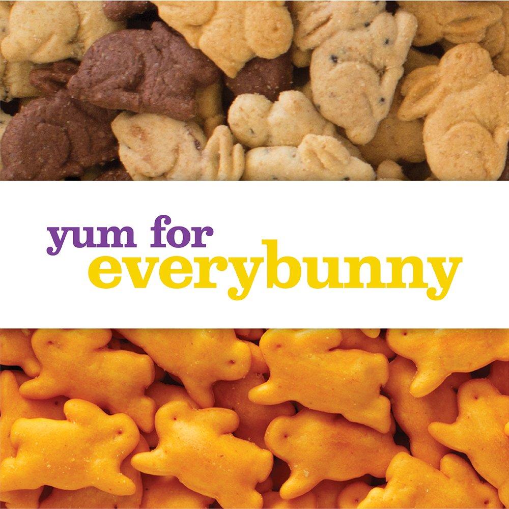 Annie's Snack Pack Variety Cheddar Bunnies/Friends Bunny Grahams/Cheddar Squares Crackers 12 ct 11 oz - Image 6