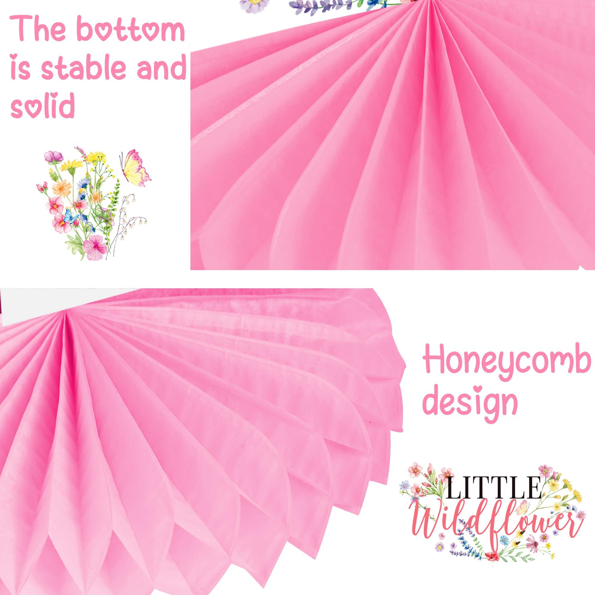 Wildflowers Honeycomb Centerpieces Wildflower Birthday Table Decorations 12PCS Spring Wildflower Theme Table Centerpieces for Wedding Little Wildflowers Baby Shower Supplies - Image 5