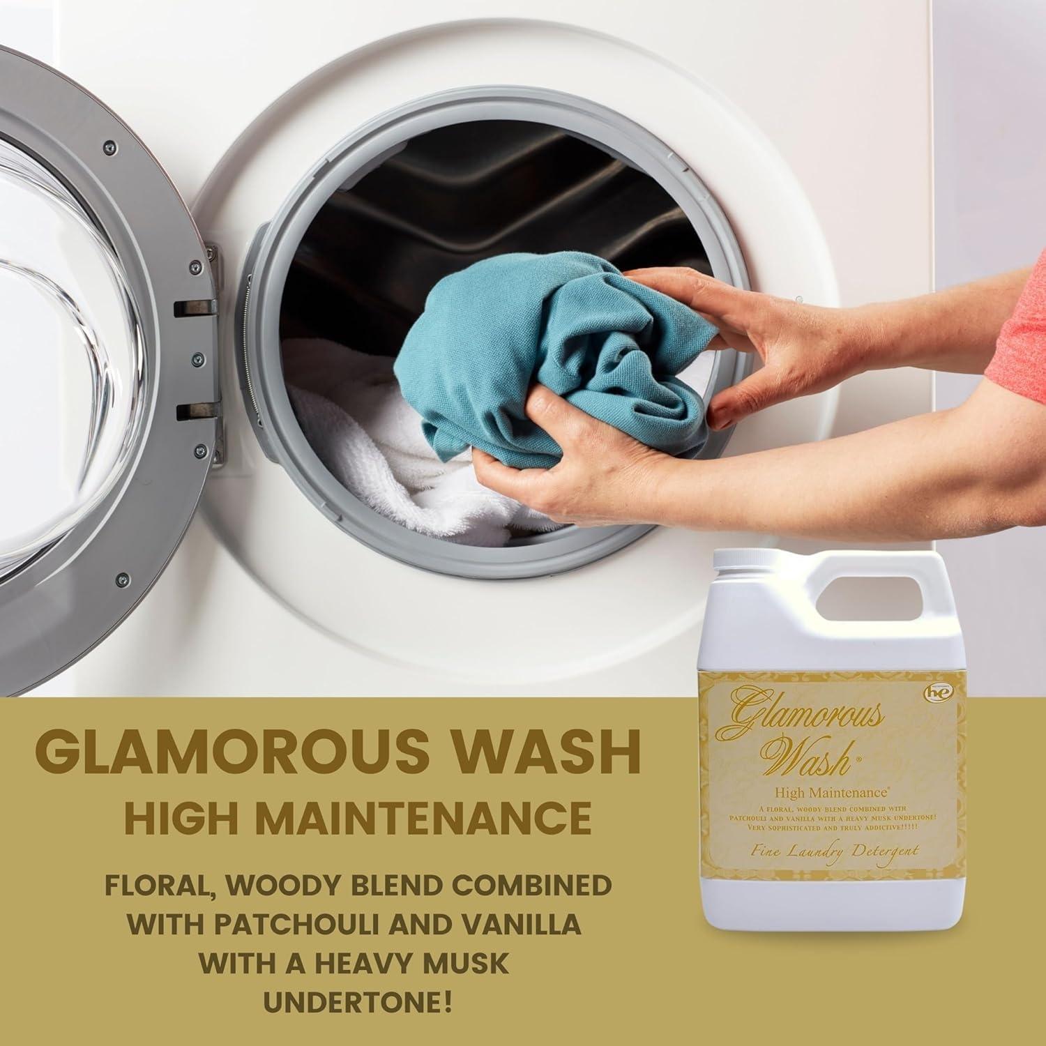 TYLER Glamour Wash Laundry Detergent High Maintenance, 32 Fluid Ounce/with Dryer Sachet Single Pouch L - Image 3