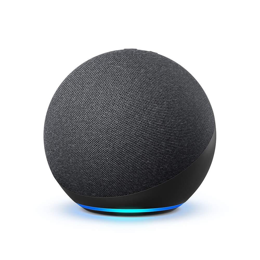 Echo (4th generation) International Version | With premium sound, smart home hub and Alexa | Charcoal