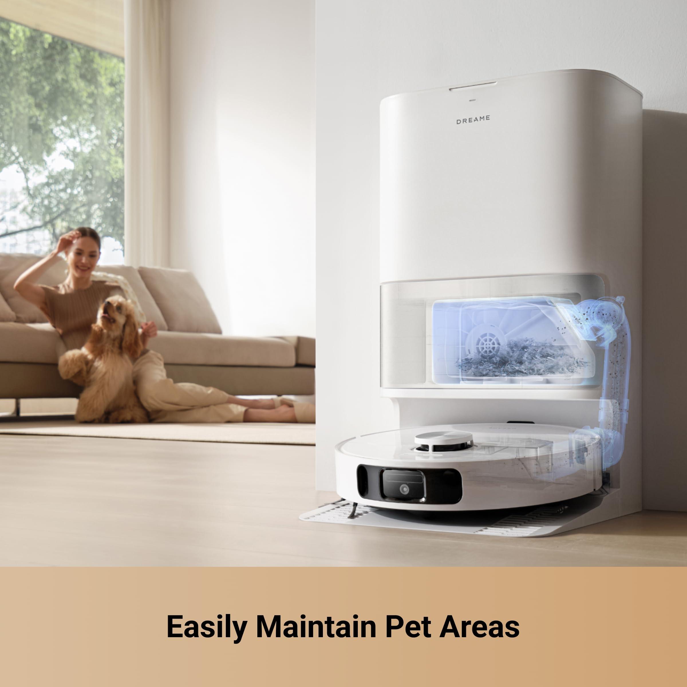 dreame L10s Ultra Gen 2 Robot Vacuum and Mop, 10,000Pa Suction, MopExtend Technology, All-in-One Base Station, Pet-Friendly, Versatile Carpet Cleaning, DuoScrub Mopping System, Smart Pathfinder Tech - Image 2