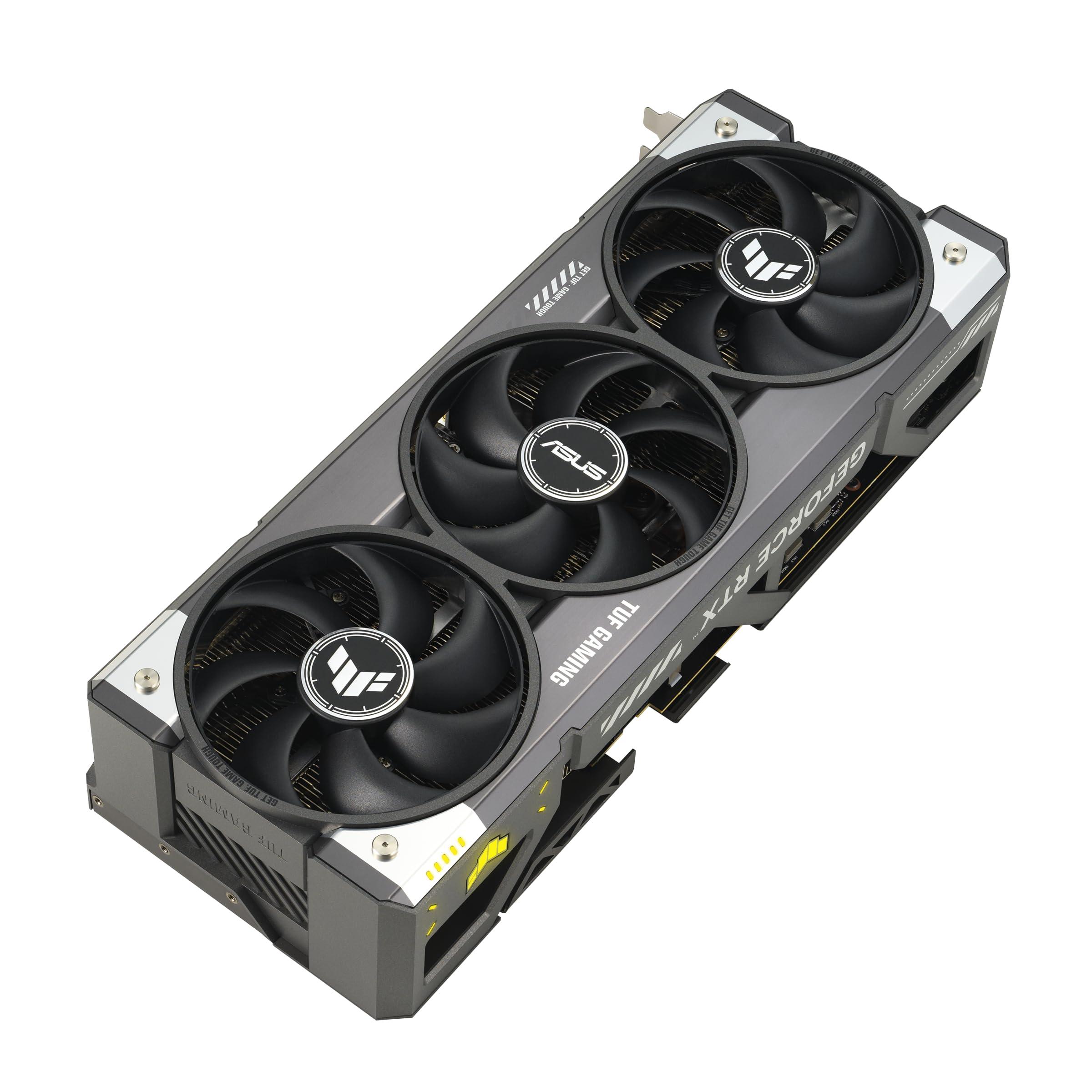 ASUS TUF Gaming GeForce RTX ™ 5080 16GB GDDR7 OC Edition Gaming Graphics Card (PCIe® 5.0, HDMI®/DP 2.1, 3.6-Slot, Military-Grade Components, Protective PCB Coating, axial-tech Fans, Vapor Chamber) - Image 17