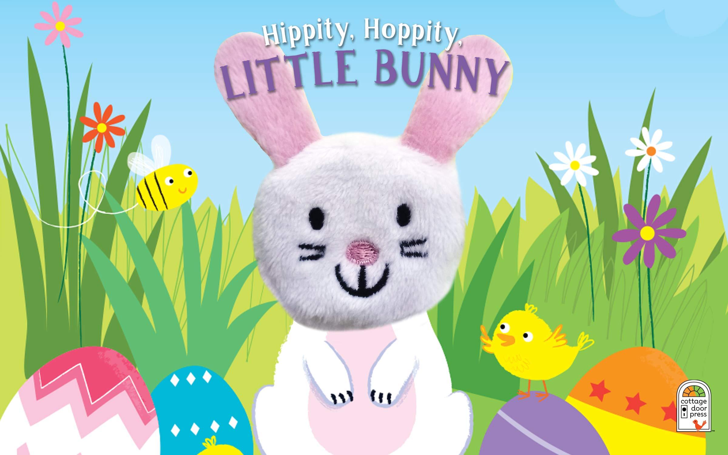 Hippity, Hoppity, Little Bunny - Finger Puppet Board Book for Easter Basket Gifts or Stuffer Ages 0-3 - Image 2