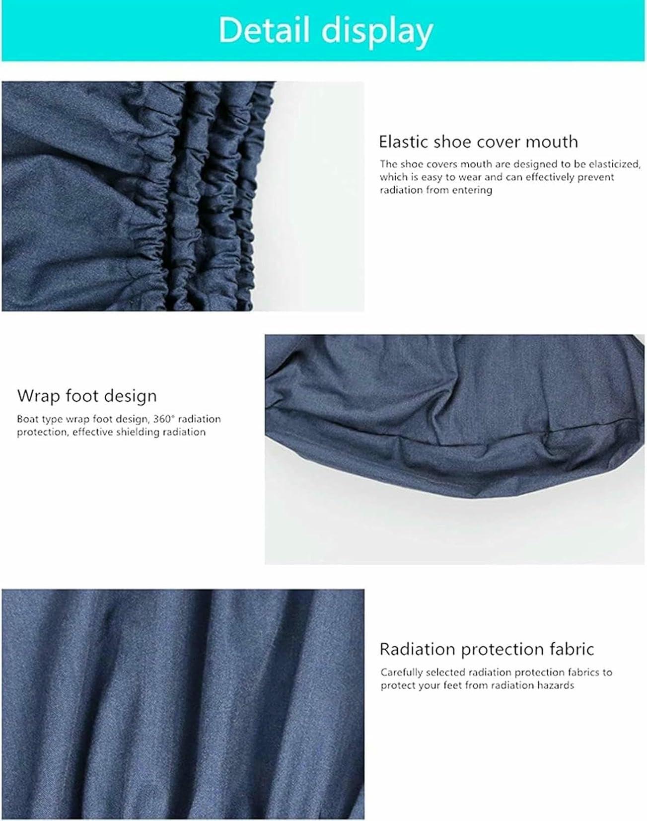 YAFODUTE Shoe Covers Against electromagnetic Radiation, EMF Shielding with Unisex Radiation Protection~/ - Image 6