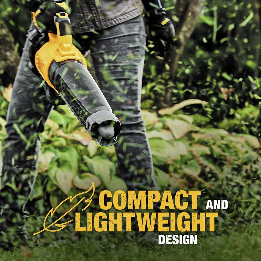 DEWALT 20V MAX* XR Leaf Blower, Cordless, Handheld, 125-MPH, 450-CFM (Tool Only-Battery & Charger not Included) (DCBL722B) - Image 9