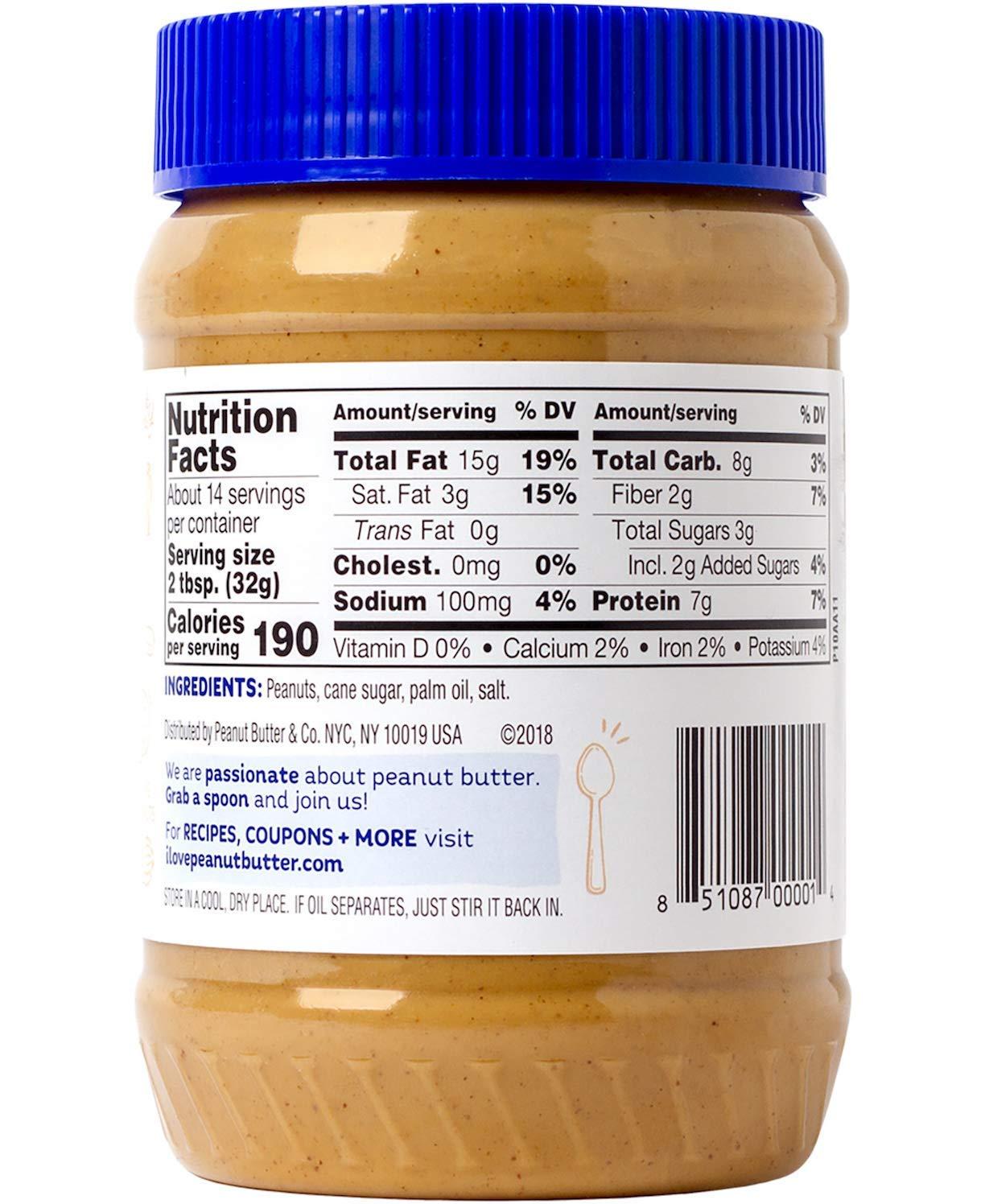Peanut Butter & Co. Smooth Operator Peanut Butter, Non-Gmo, Gluten Free, Vegan, 28 Ounce (Pack Of 2) - Image 2