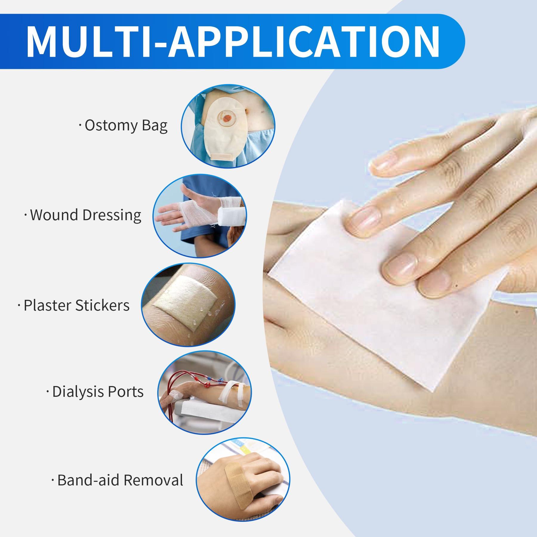 40 Pcs Adhesive Remover Wipes - Adhesive Tape Remover Pads,Premium Adhesive Tape Remover Pads,Adhesive Remover for Skin from Bandages,Tapes, and Ostomy Adhesives - Image 6