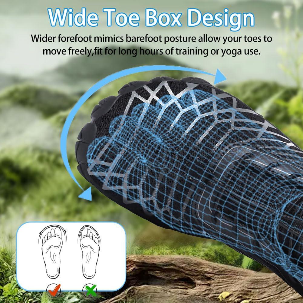 Jmzb Hiking Barefoot Shoes,Wide Toe Water Shoes,Running Boots Sneakers,Athletic Footwear Trainer for Men/Women Unisex - Image 8