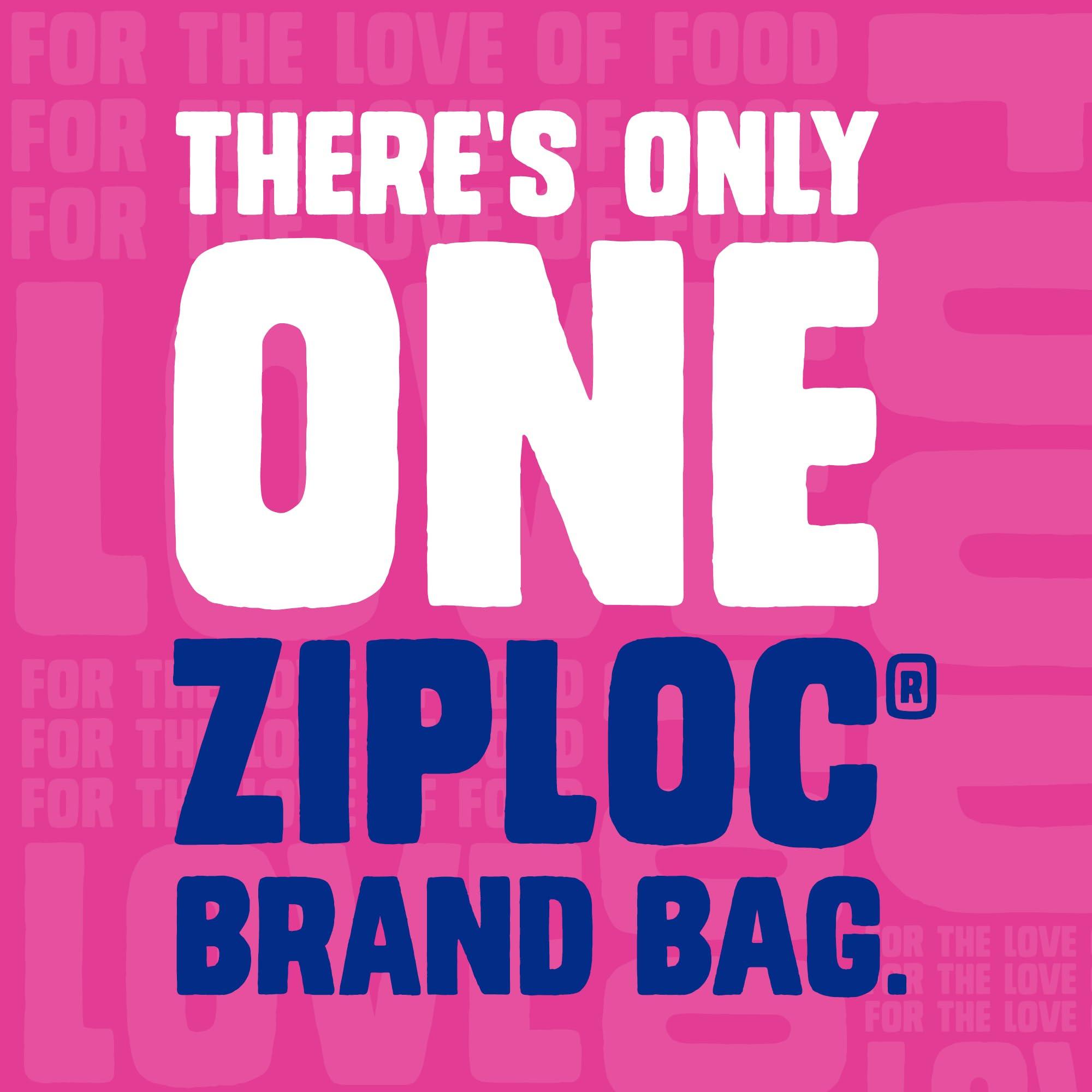 Ziploc Snack Bags with EasyGuide Texture, Small Plastic Storage Bags with Grip 'N Seal Technology, 108 Bags Total - Image 6