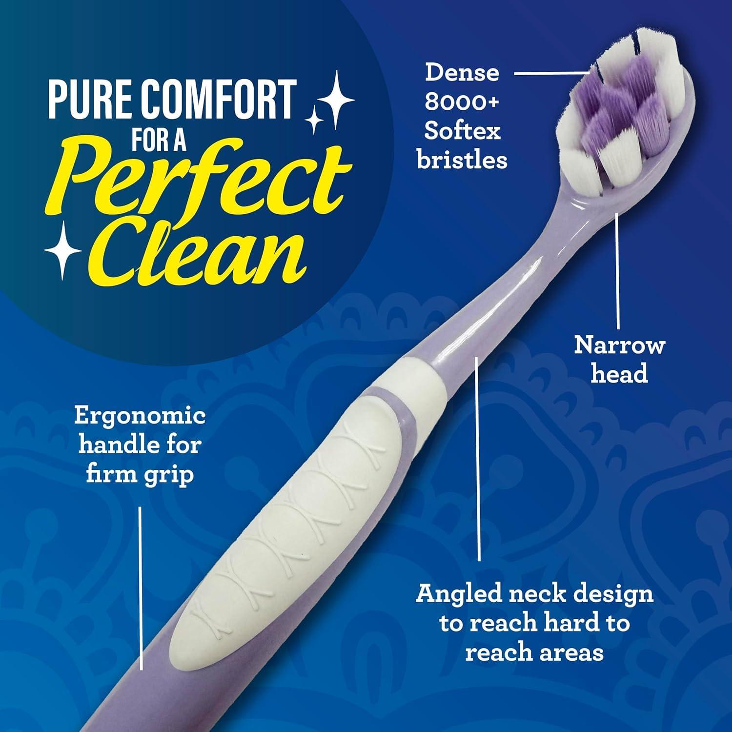 GuruNanda Butter On Gums Toothbrush, ADA Accepted, With 8000+ Ultra Soft Softex Bristles for Sensitive & Receding Gums, Perfect for Whiter Teeth, 6 Ct - Image 5