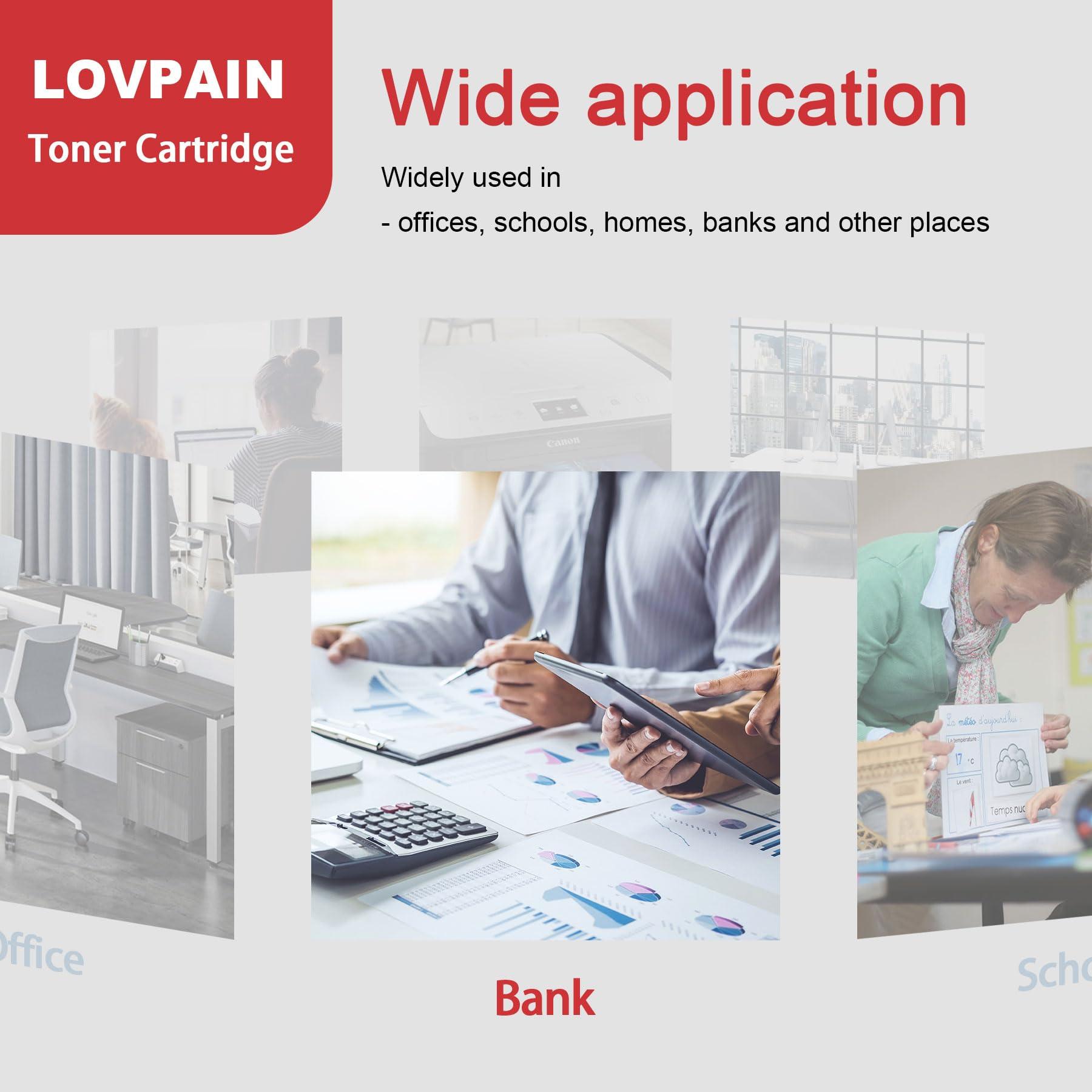 LOVPAIN VersaLink C400/C405 Black Extra High Capacity Toner Cartridge 2 Pack (10,800 Page/Pack) - Lvan Compatible 106R03536 Toner Cartridge Replacement for Xerox VersaLink C400 C405 Printer - Image 6