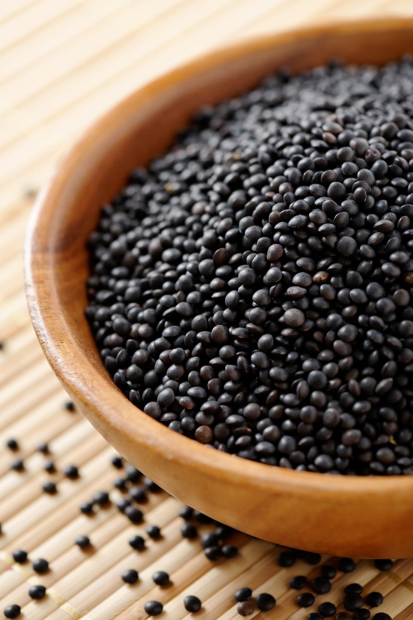 Hunza Organic Black Beluga Lentils (2-lbs) - Image 7