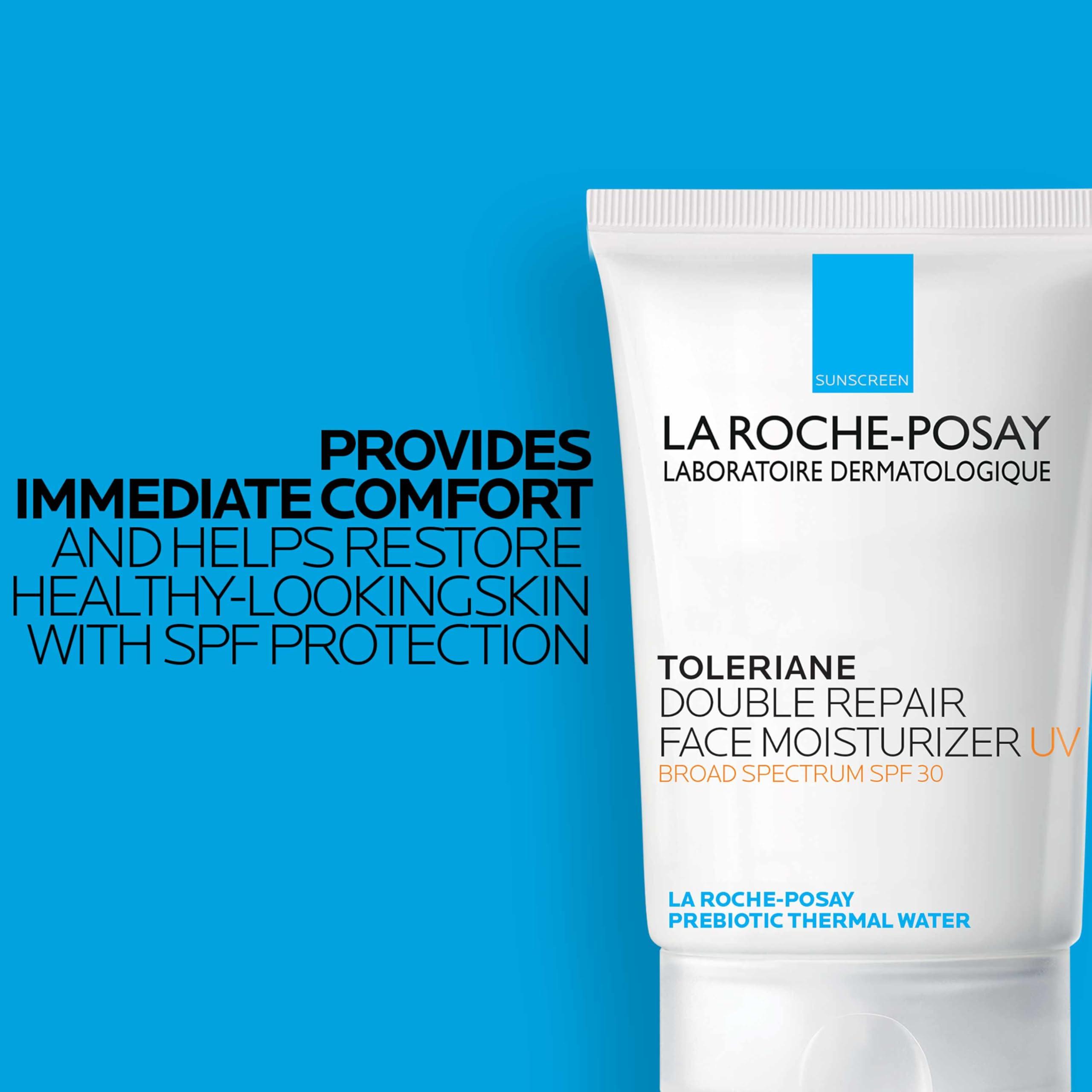 La Roche-Posay Toleriane Double Repair Face Moisturizer, Daily Moisturizer Face Cream with Ceramide & Niacinamide for All Skin Types, Immediate Comfort & Long Lasting Hydration, Fragrance Free - Image 4