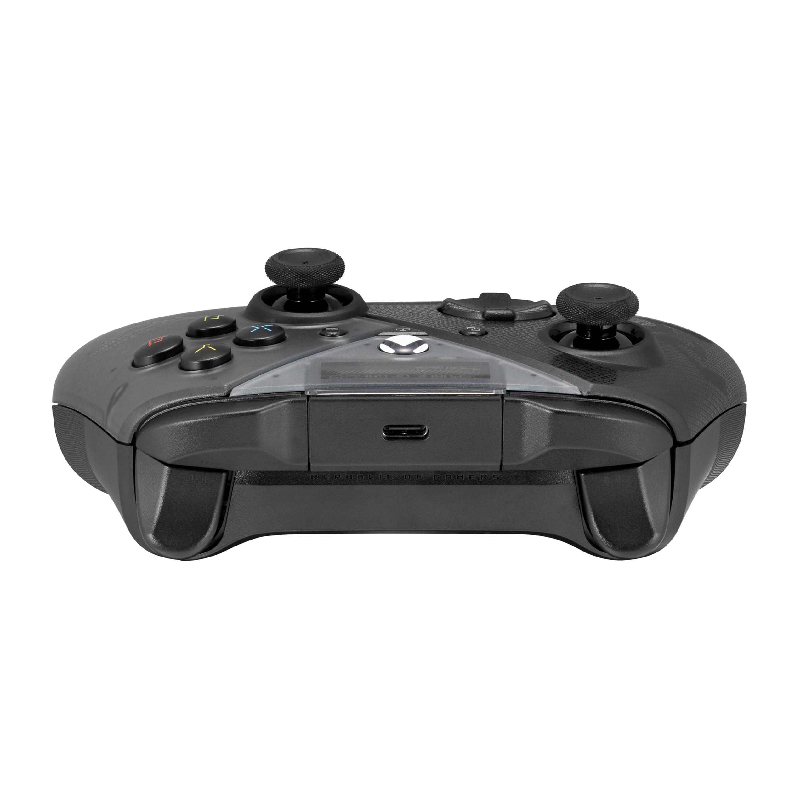ASUS ROG Raikiri officially licensed Xbox controller, remappable buttons & triggers, 2 rear buttons, step & linear triggers, adjustable joystick sensitivity, 3.5mm jack with ESS DAC, for PC and Xbox - Image 8