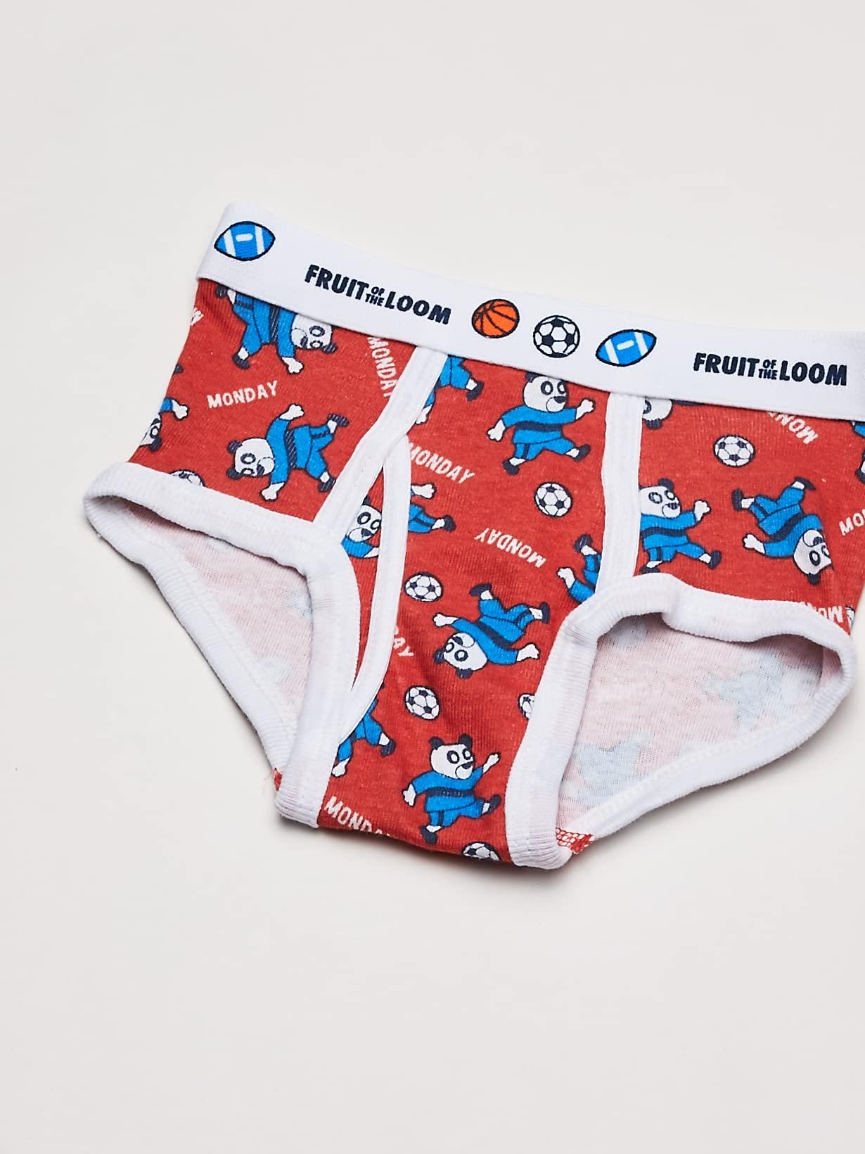 Fruit of the Loom Boys' Tag Free Cotton Briefs (Assorted Colors) - Image 3