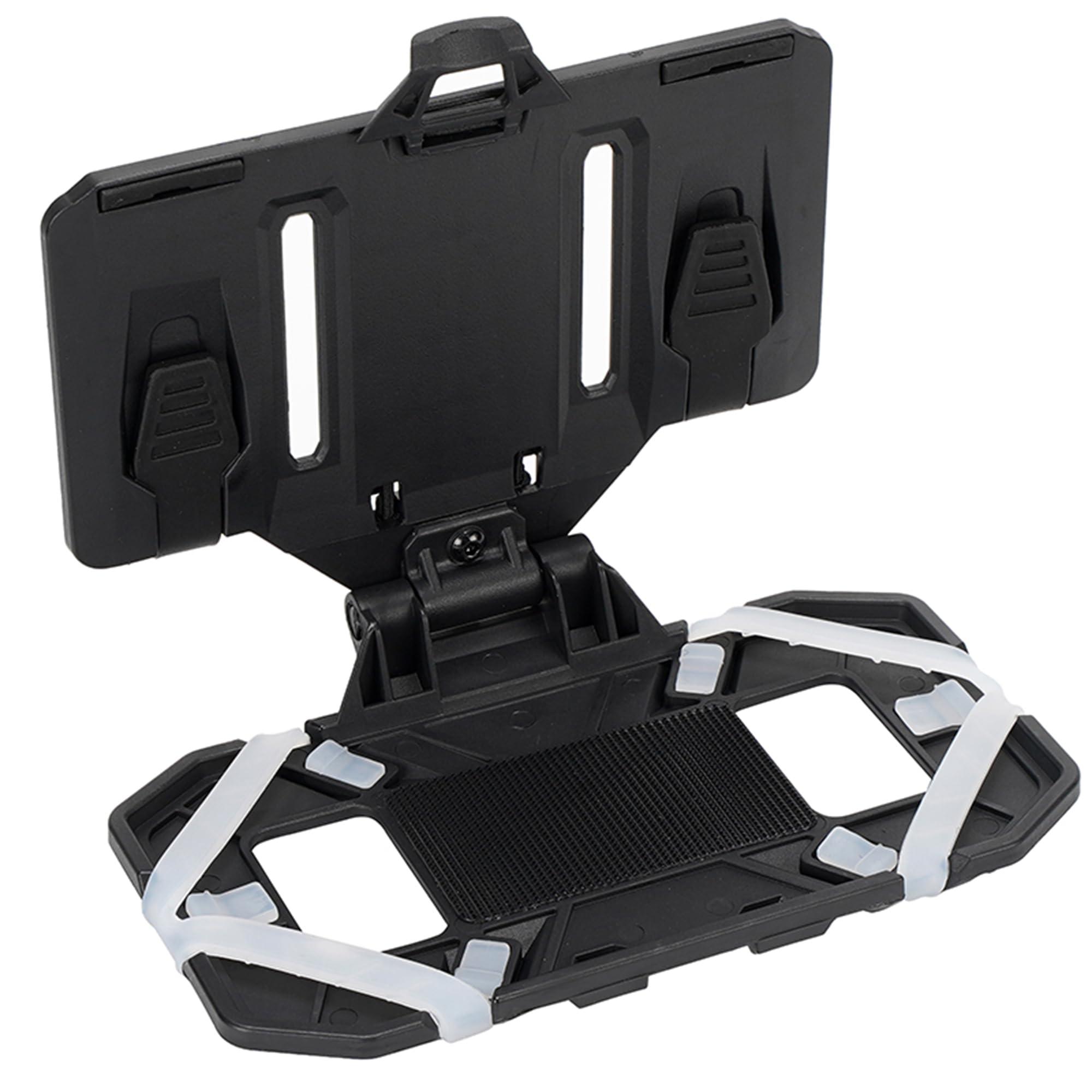 SIVIGEAR Tactical Molle Phone Holder for Plate Carrier Vest, Quick Release & Adjustable Phone Mount, Compatible with 4.7-6.7 inch Smart Phones, Durable Tactical Accessories for Outdoor Enthusiasts
