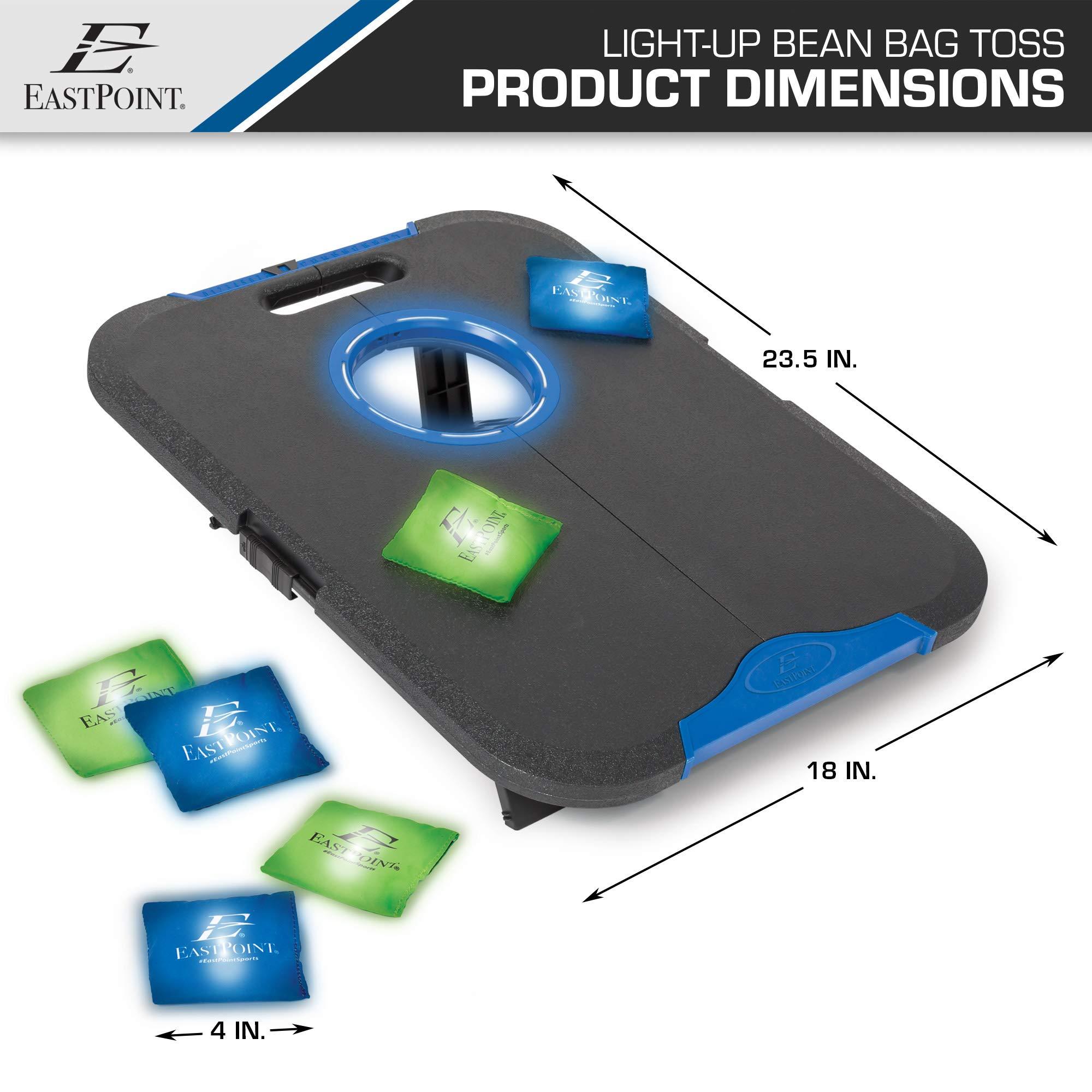 EastPoint Sports Go! Gater Cornhole – Light-Up and Travel Versions – Easy Storage & Light-Weight – Perfect for Outdoor and Indoor Play - Image 8
