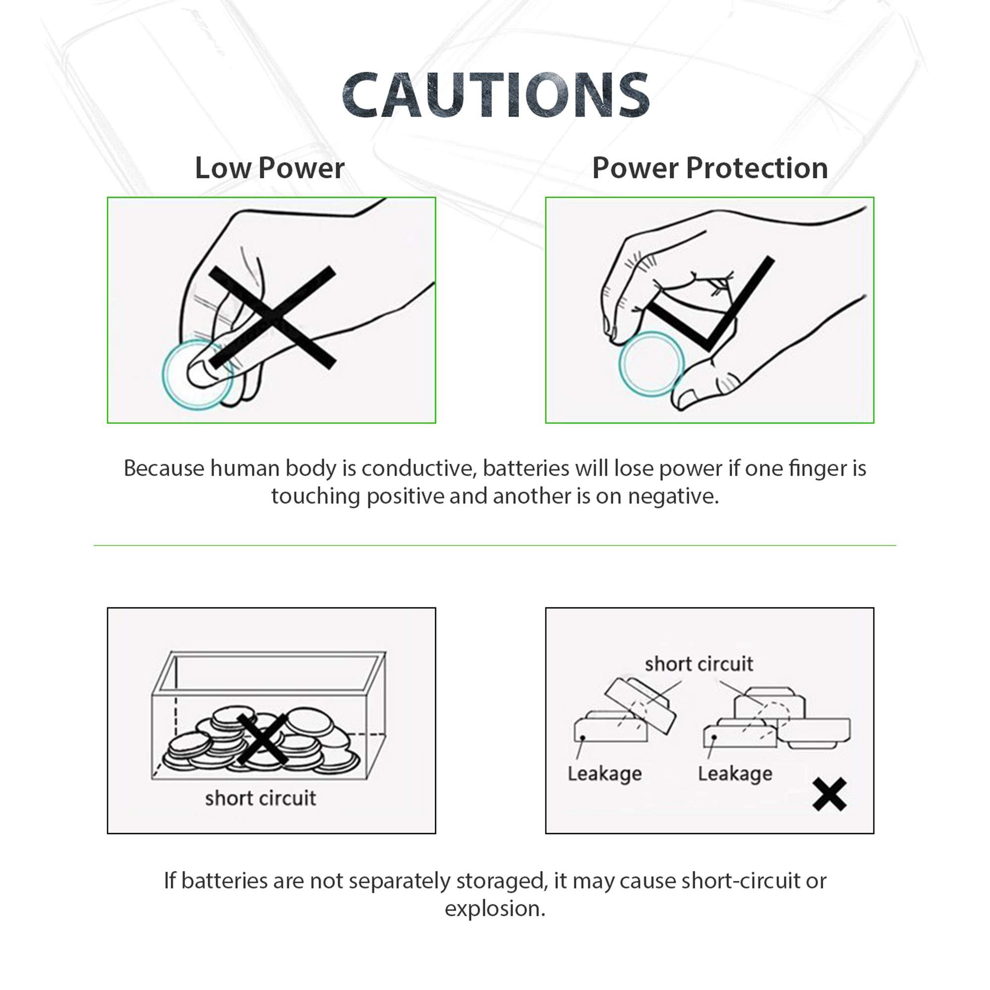 LiCB CR2032 3V Lithium Battery(10-Pack) - Image 6