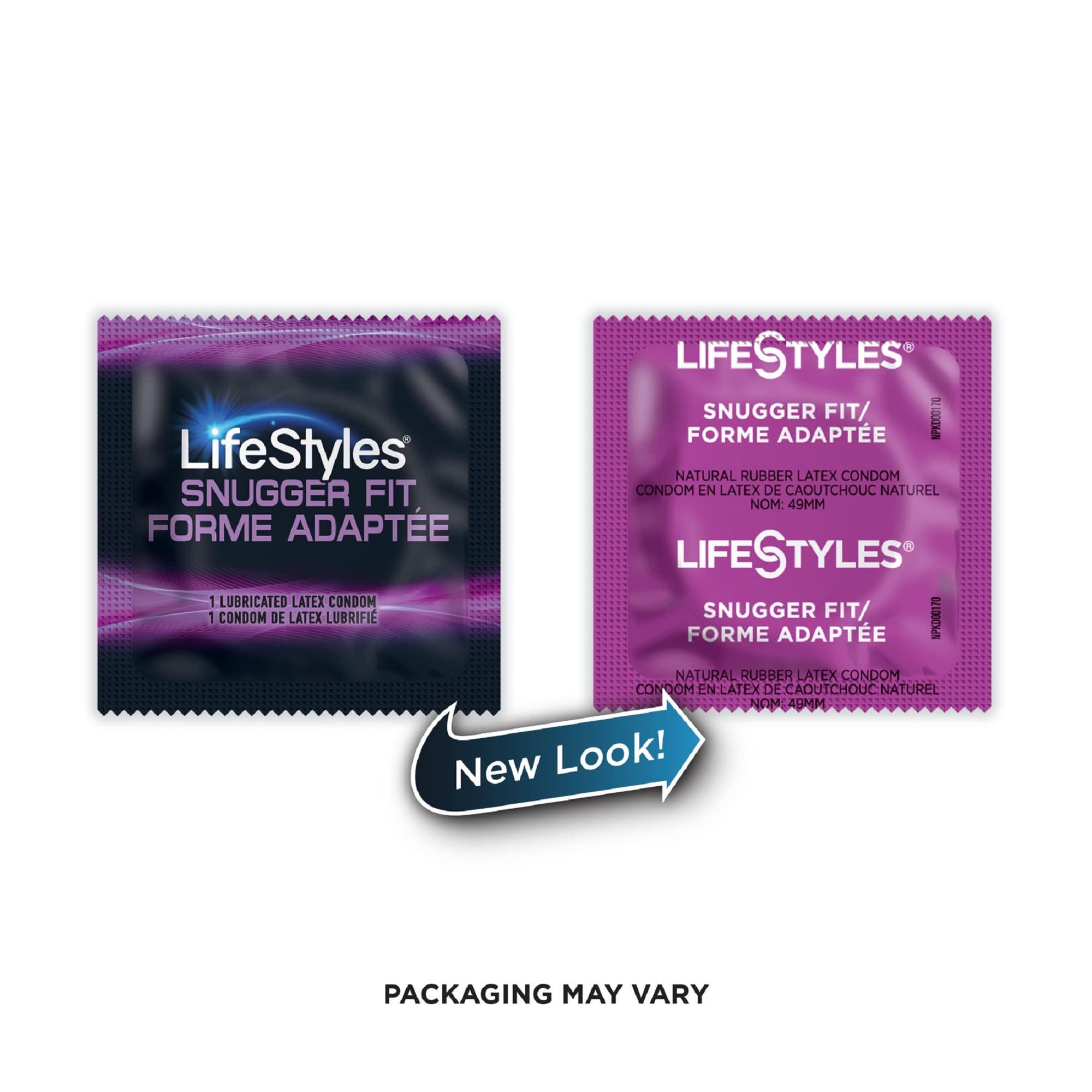 Lifestyles Snugger Fit Natural Rubber and Lubricated Latex Condoms Value Pack, 25 Count, 1 Pack, Triple Tested for Best Protection, Made with UltraGlide Silicone Lube - Image 3