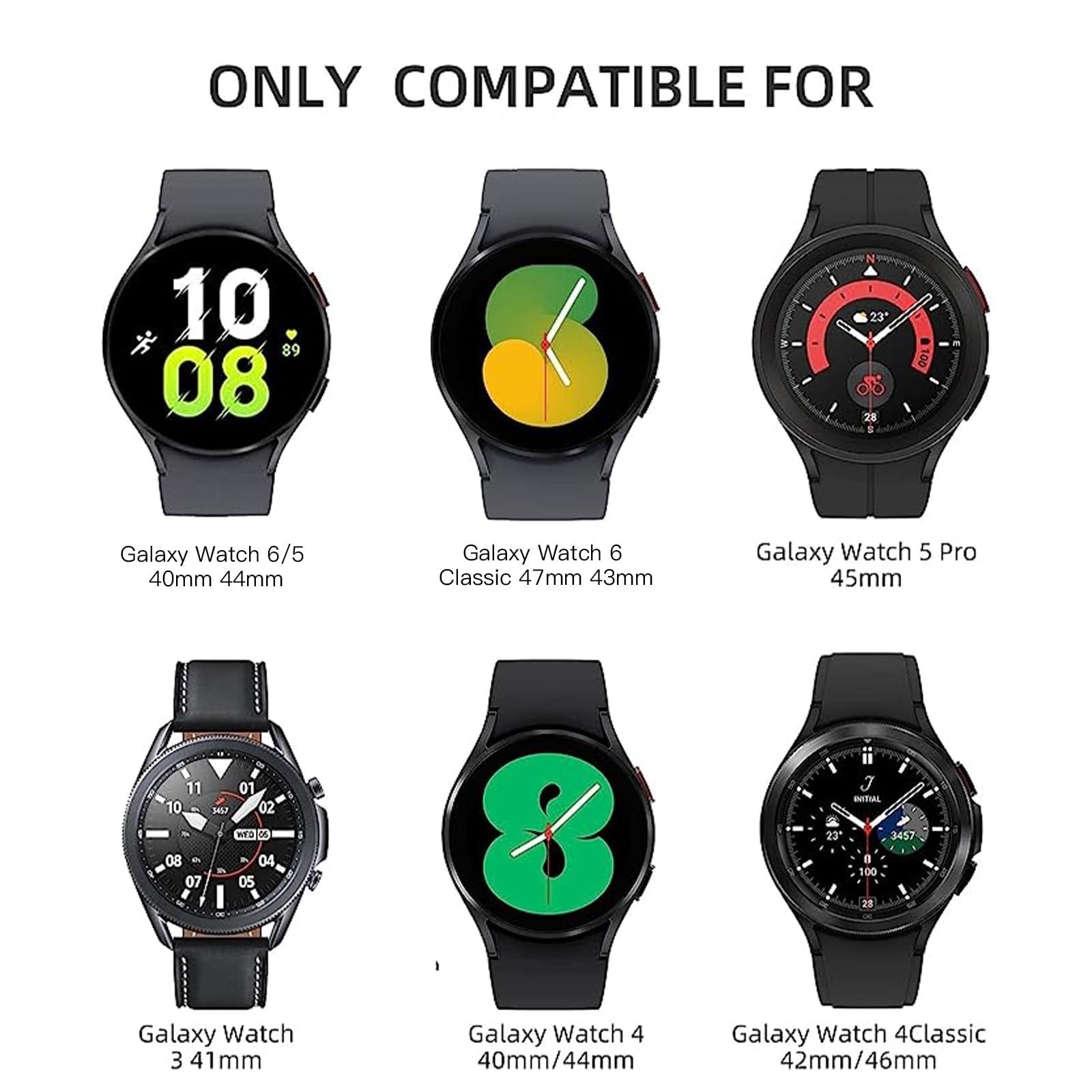 Lerobo No Gap Band Compatible With Samsung Galaxy Watch 7 5 4 6 (44mm 40mm), Watch 5 Pro (45mm), 4 Classic (46mm 42mm) - 20mm Quick Release Sport Replacement for Women Men - Image 7