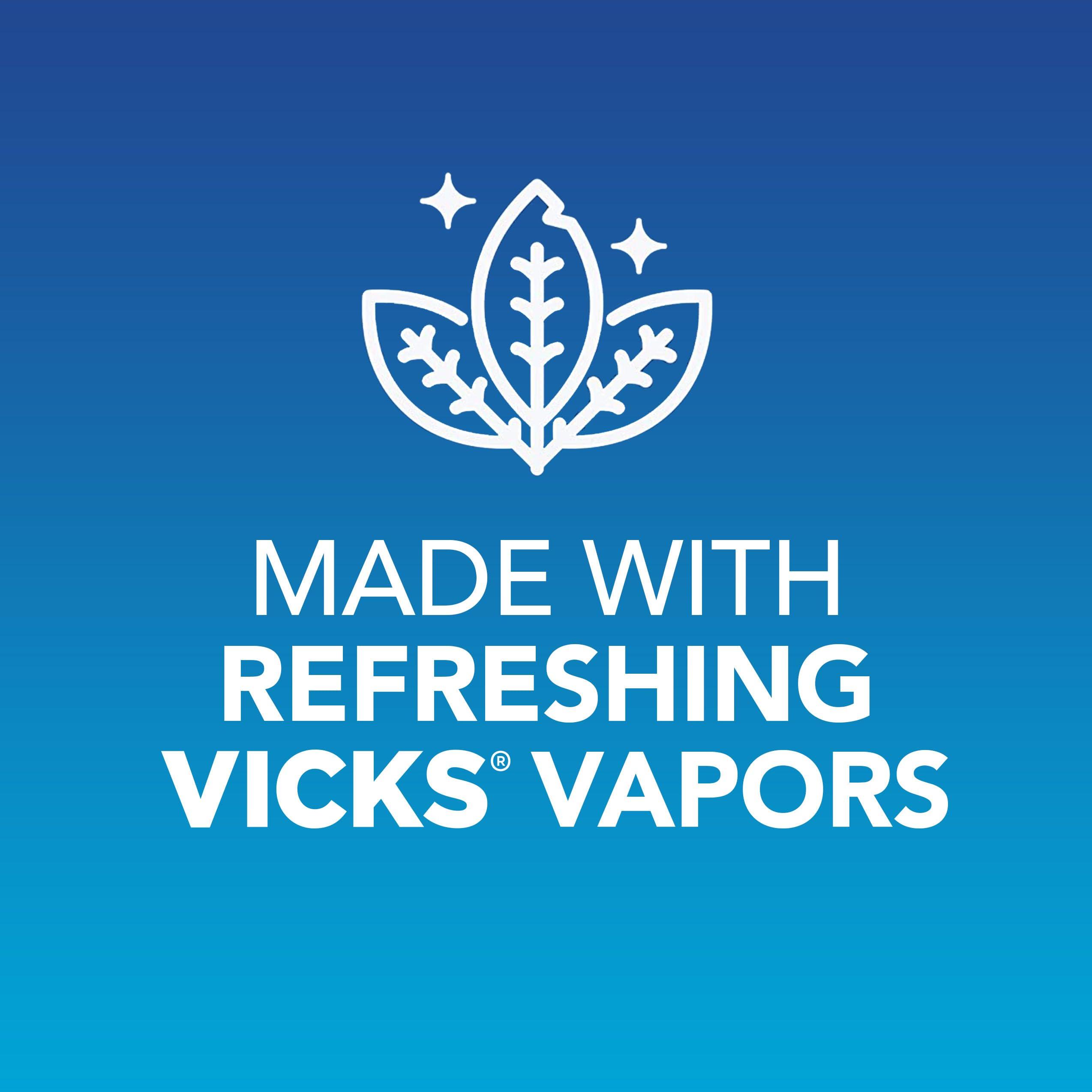 Vicks VapoInhaler, On-the-Go Portable Nasal Inhaler, Non-Medicated, With Refreshing Vicks Vapors, Menthol Scent , 2 Scented Sticks - Image 4