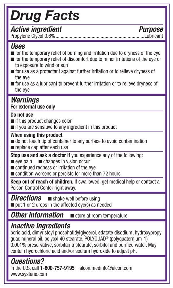 Systane Complete Lubricant Eye Drops, 0.34 Fl Oz, Twin Pack (Pack of 2) - Image 3