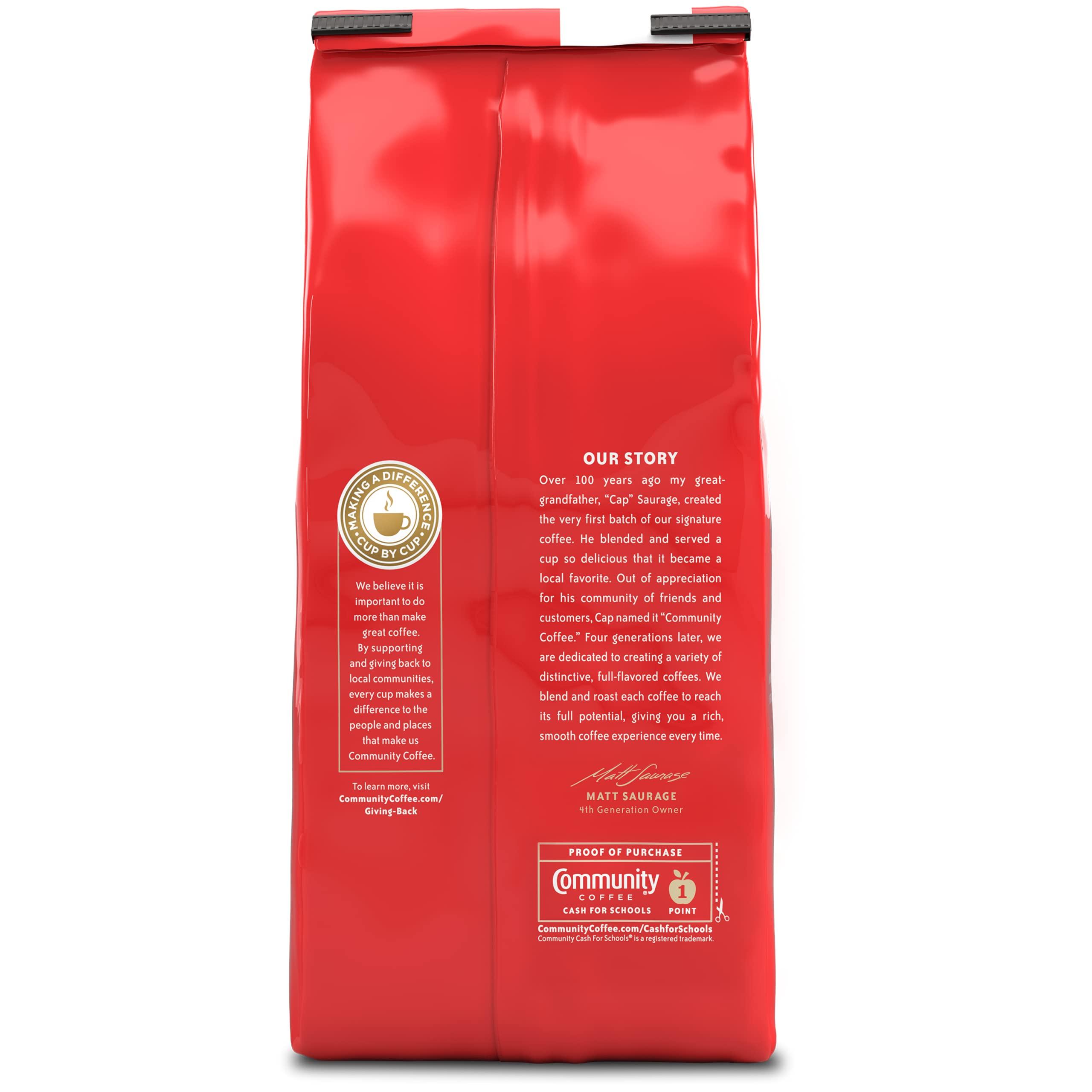 Community Coffee Cafe Special Half-Caff, Medium Dark Roast Ground Coffee, 12 Ounce (Pack of 1) - Image 2