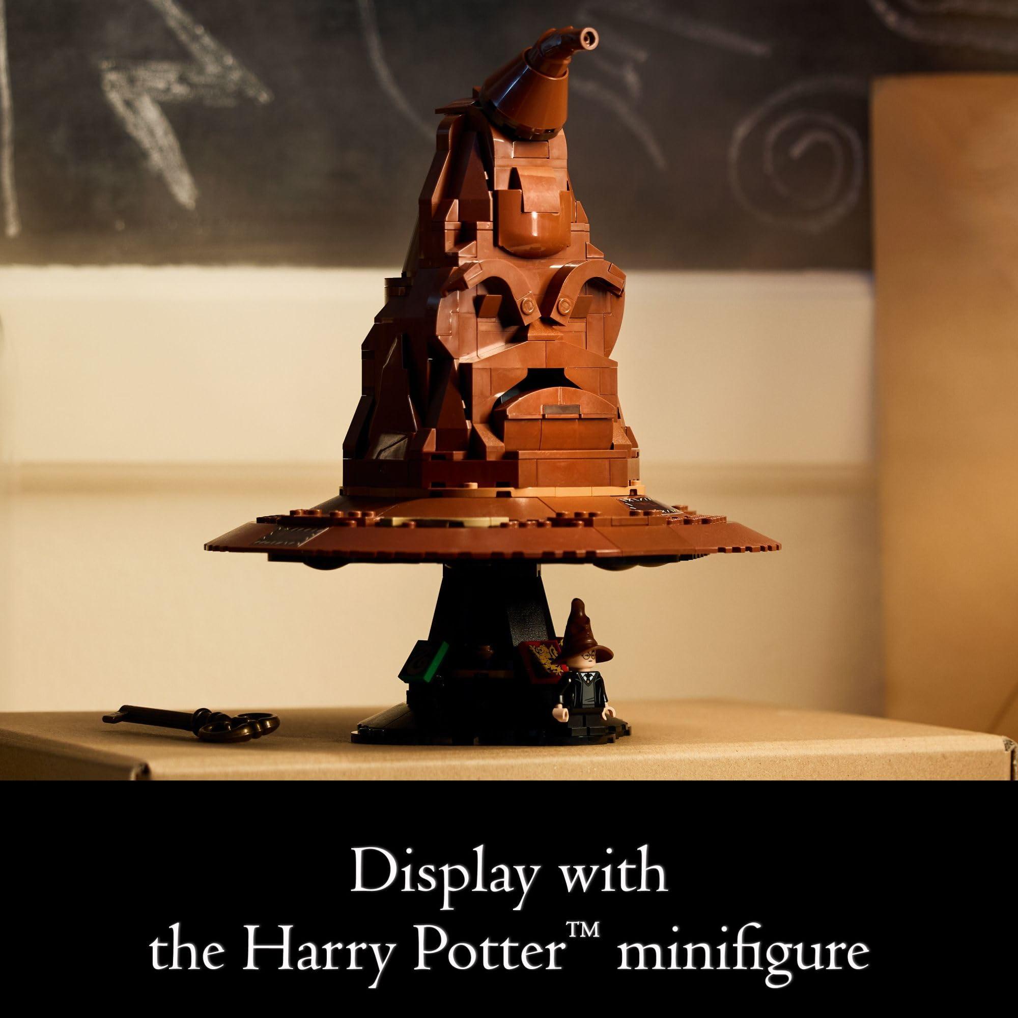 LEGO Harry Potter Talking Sorting Hat W/ 31 Voices - Harry Potter Building Set - Gift Idea for Adults, Women & Men, 18+ - 76429 - Image 6