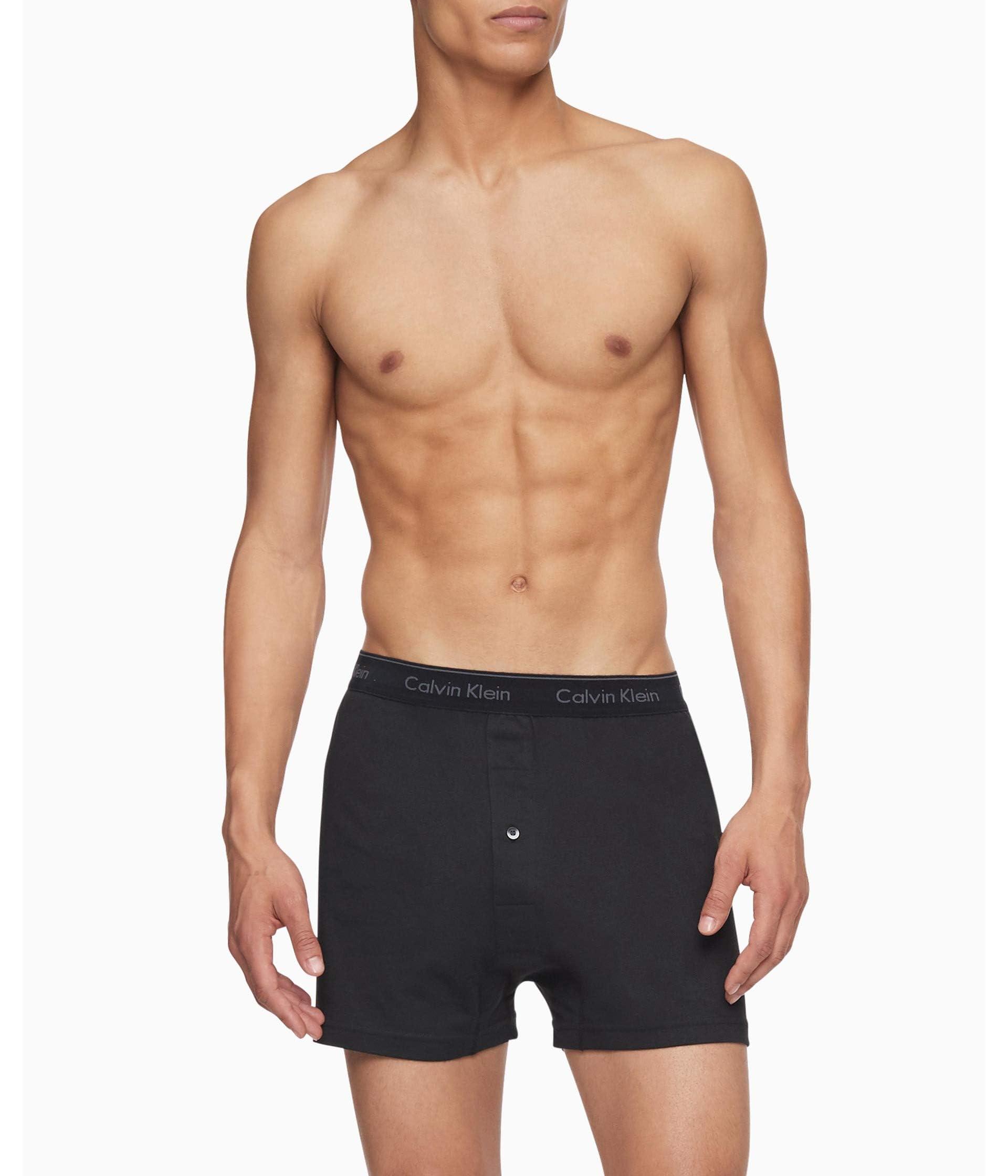 Calvin Klein Men's Cotton Classics 3-Pack Knit Boxer - Image 2