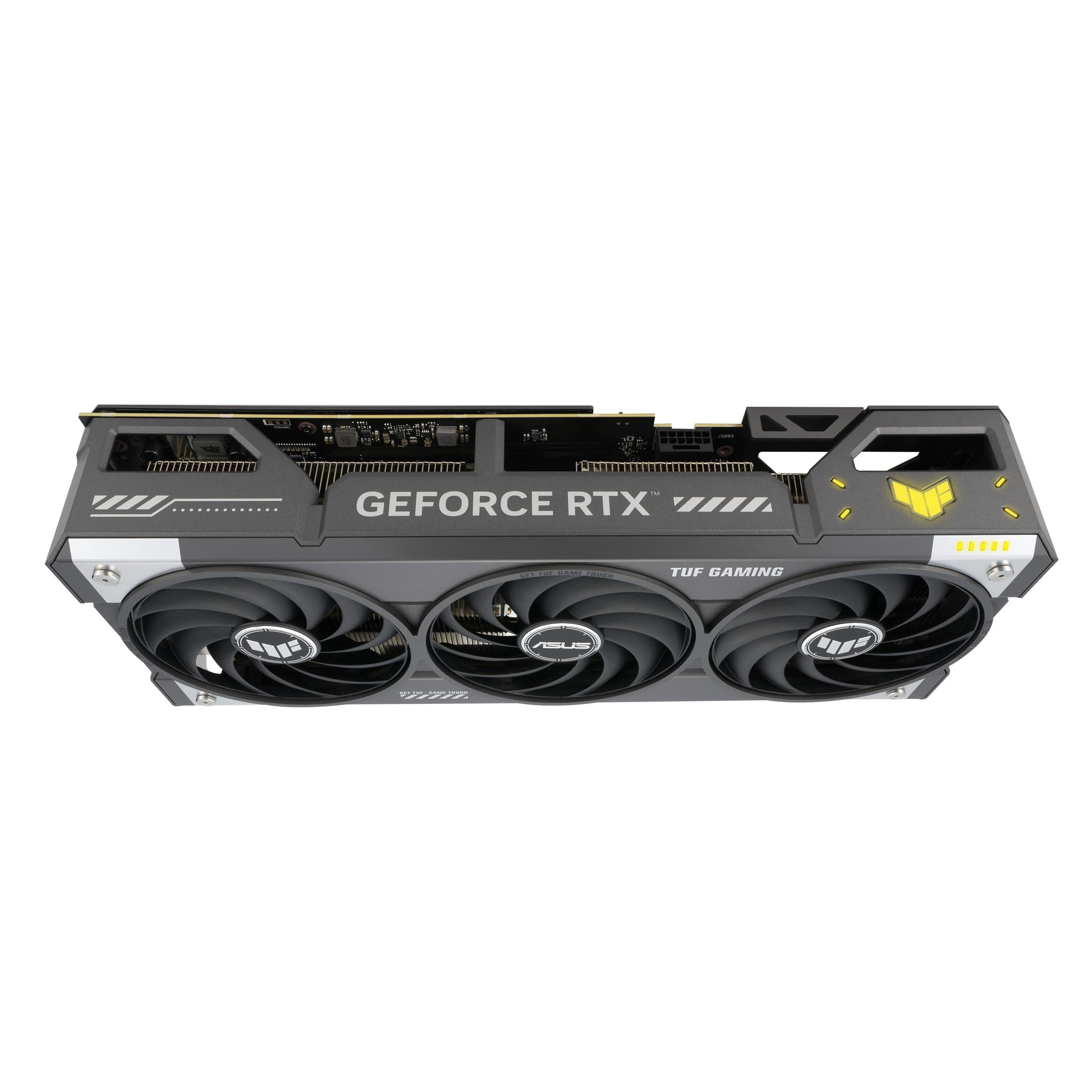 ASUS TUF Gaming GeForce RTX ™ 5070 Ti 16GB GDDR7 OC Edition Gaming Graphics Card (PCIe® 5.0, HDMI®/DP 2.1, 3.125-slot, Military-Grade Components, Protective PCB Coating, axial-tech Fans) - Image 13