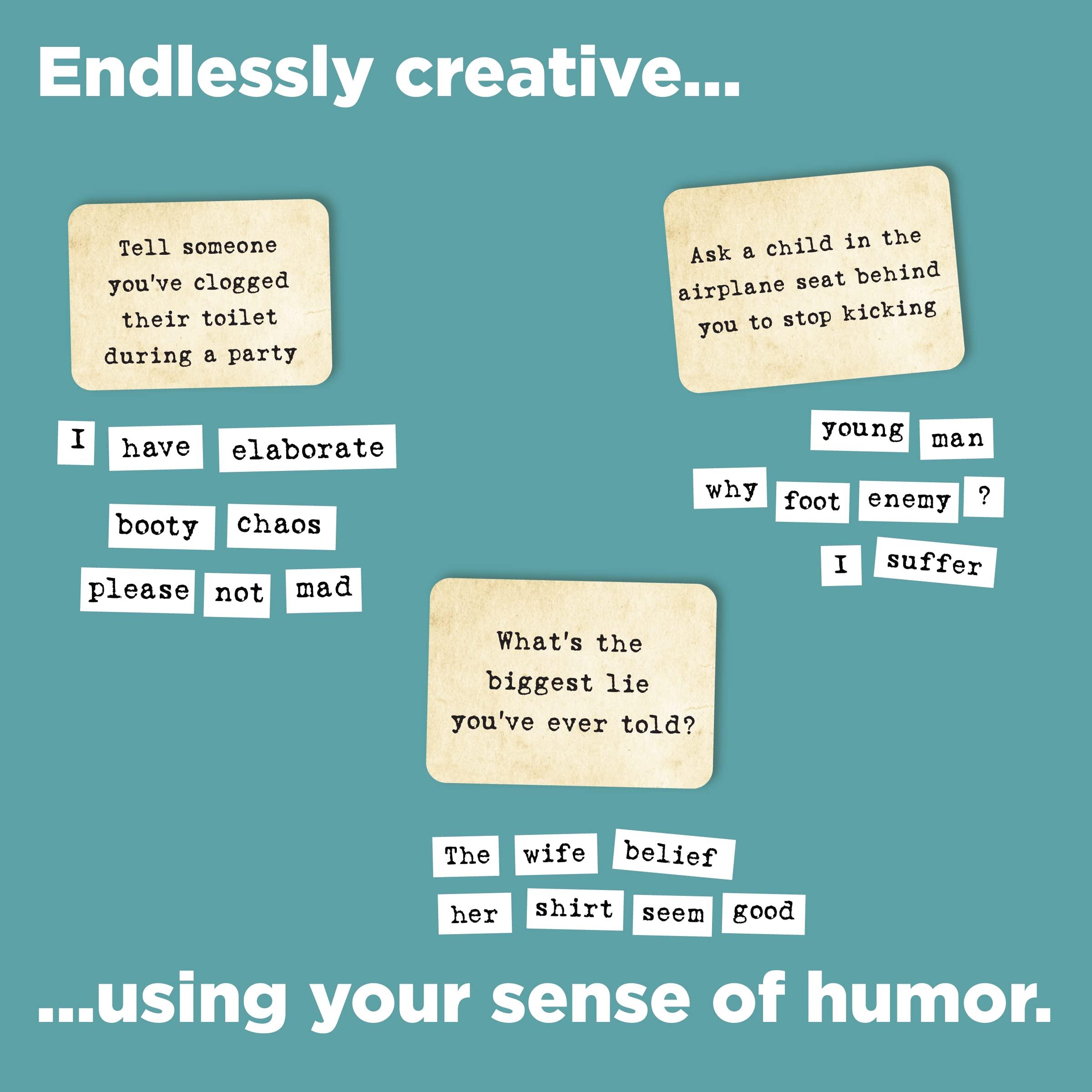 Ransom Notes - The Ridiculous Word Magnet Party Game, 3+ Players - Image 6