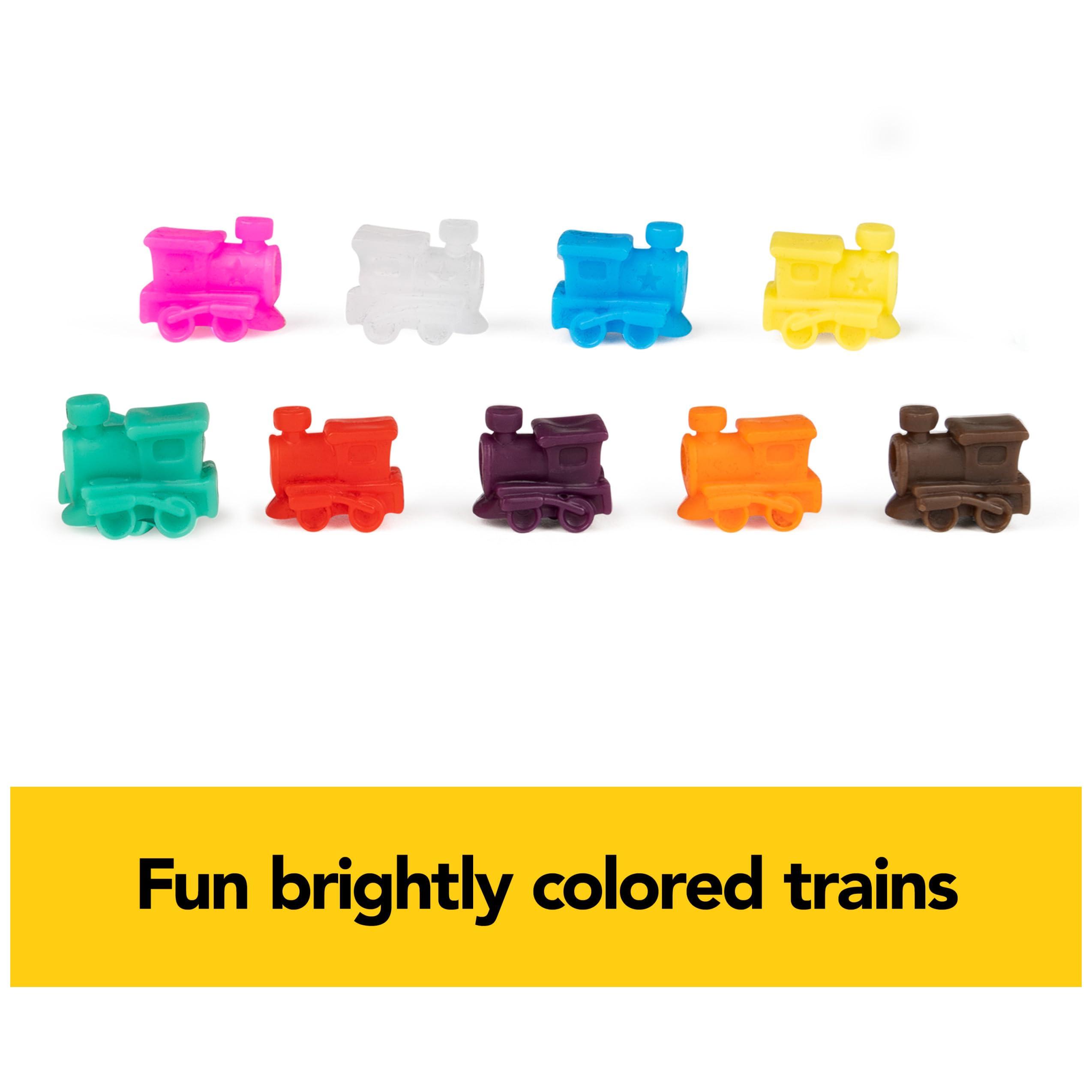 Spin Master Games, Mexican Train Dominoes Set in Aluminum Carry Case, Includes Colorful Trains for Fun-Filled Family Game Night, for Kids & Family, 2-8 Players, for Ages 8 & Up - Image 6