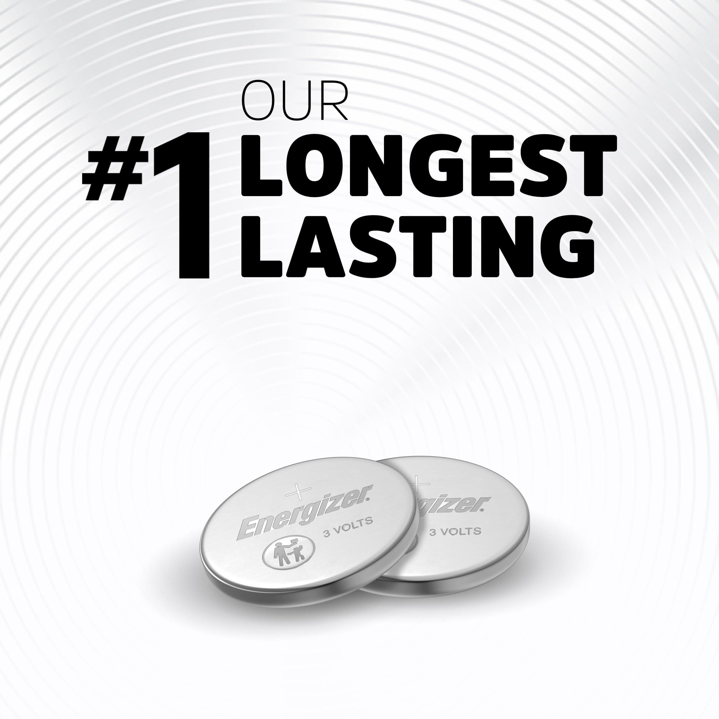Energizer 2032 Batteries (6 Pack), 3V Lithium Coin Batteries - Image 2