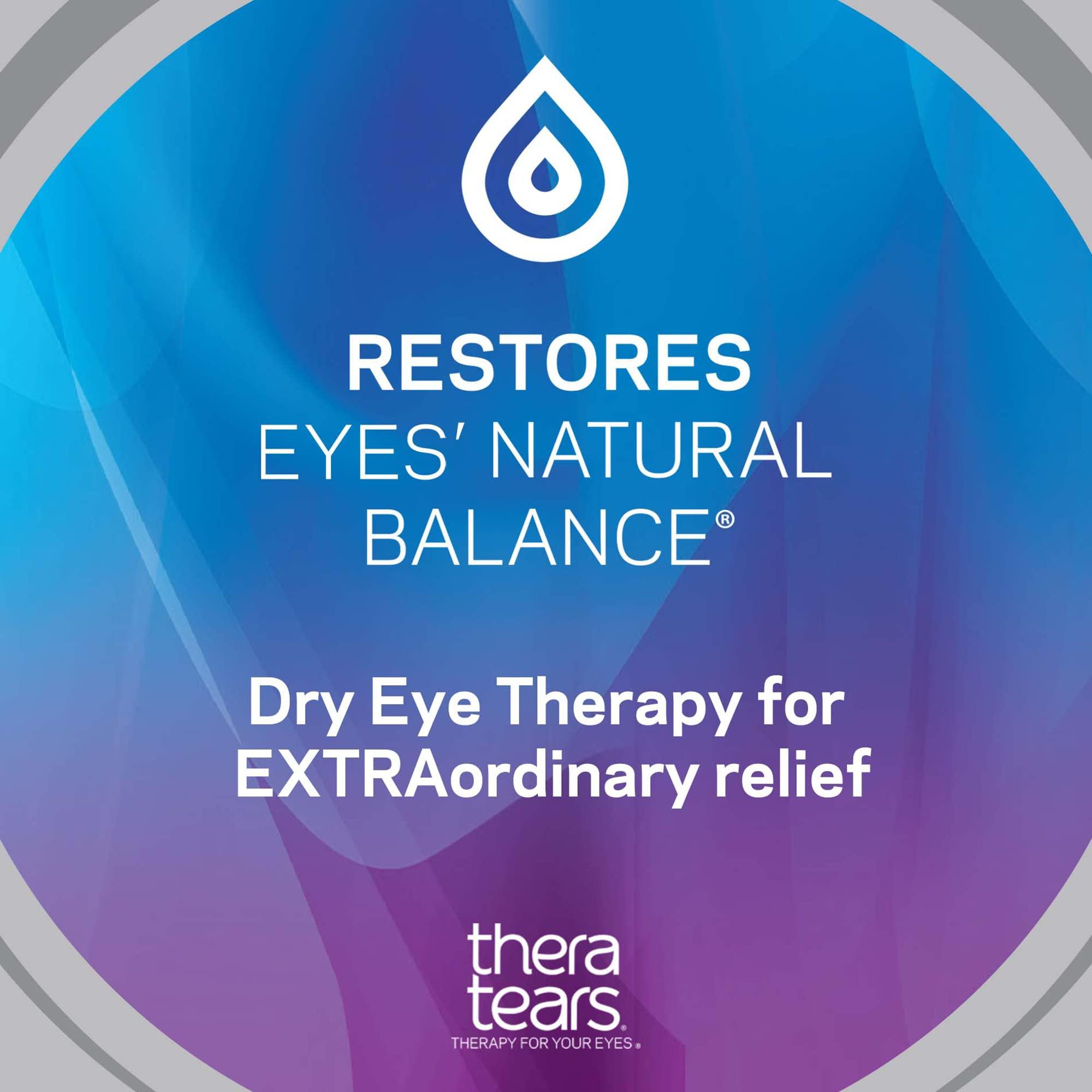 TheraTears Extra Dry Eye Therapy Lubricant Eye Drops Preservative Free 30ct, 30 Count - Image 6