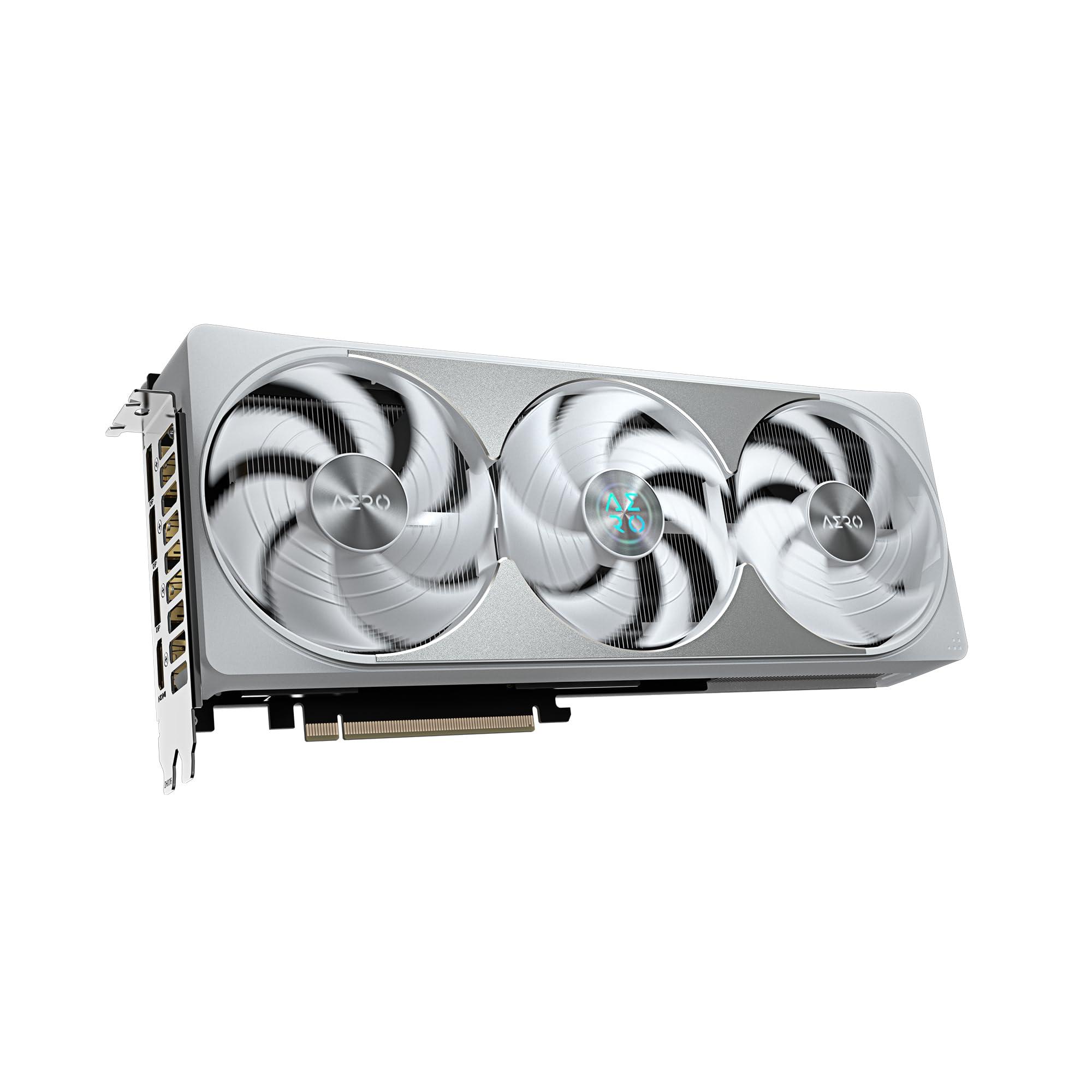 Gigabyte GeForce RTX 5080 AERO OC SFF 16G Graphics Card - 16GB GDDR7, 256 Bit, PCI-E 5.0, 2730MHz Core Clock, 3 x DisplayPort, 1 x HDMI, GV-N5080AERO OC-16GD - Image 3