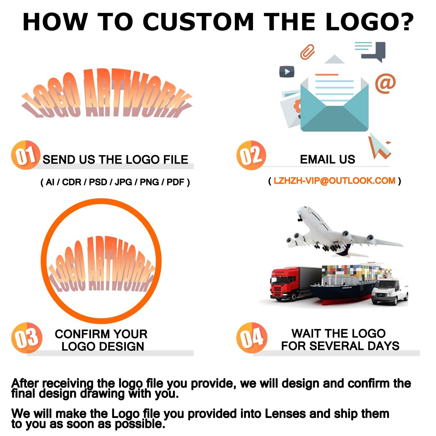 LZHZH 65W LED GOBO Projector Free Custom Logo Ip67 Waterproof Rotating Lens Image,for Logo,Advertising,Indoor,Wedding,Store,Outdoor,Company,Hotel,bar - Image 2
