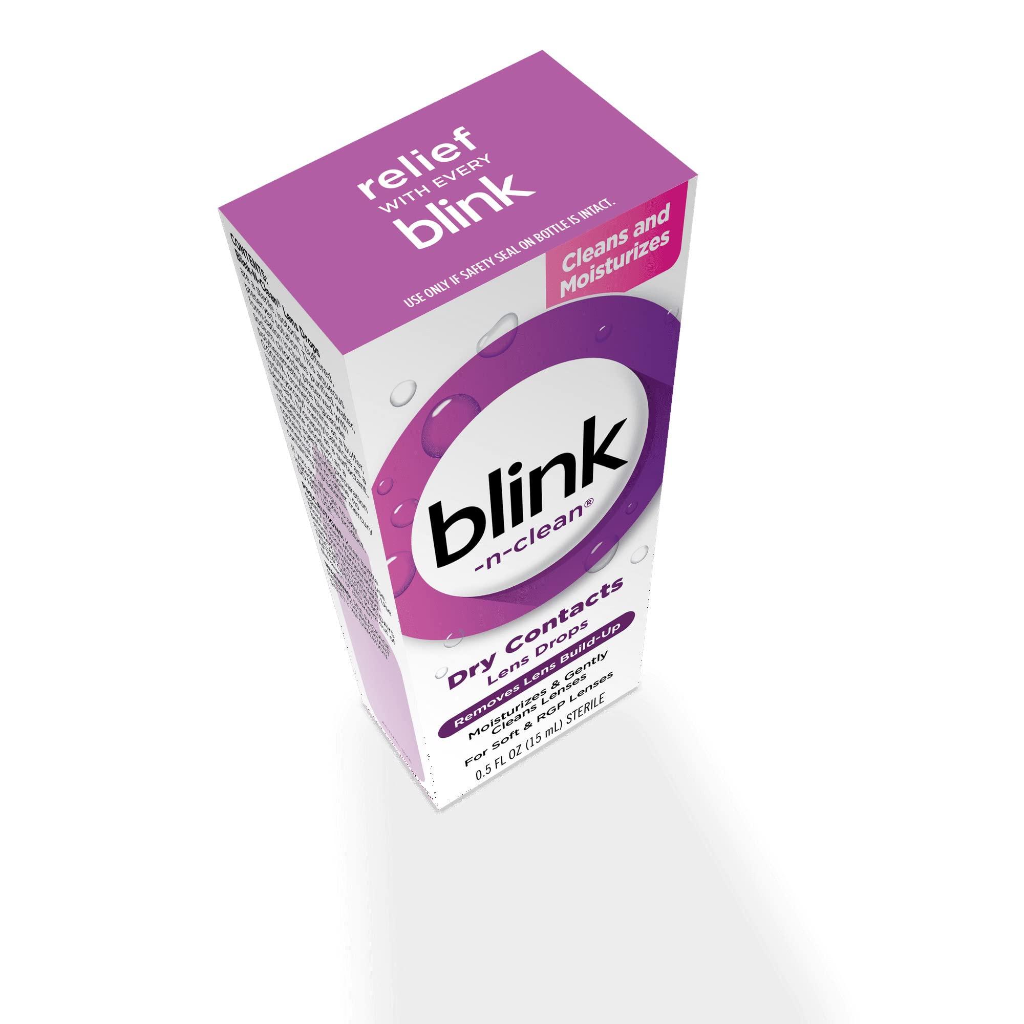 Bausch + Lomb Blink N Clean Dry Contacts, Lens Drops, 3.5 Fl Oz - Image 5